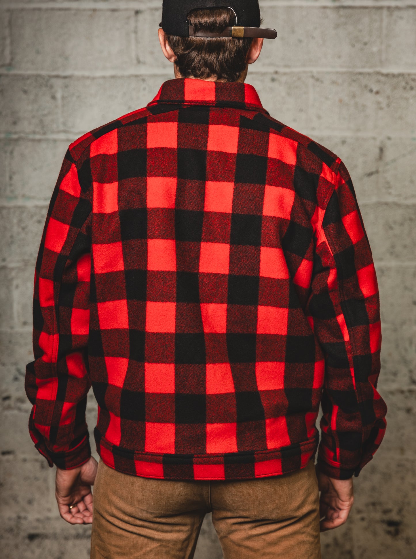 The Woolen Lumber Jacket- Red Buffalo Plaid