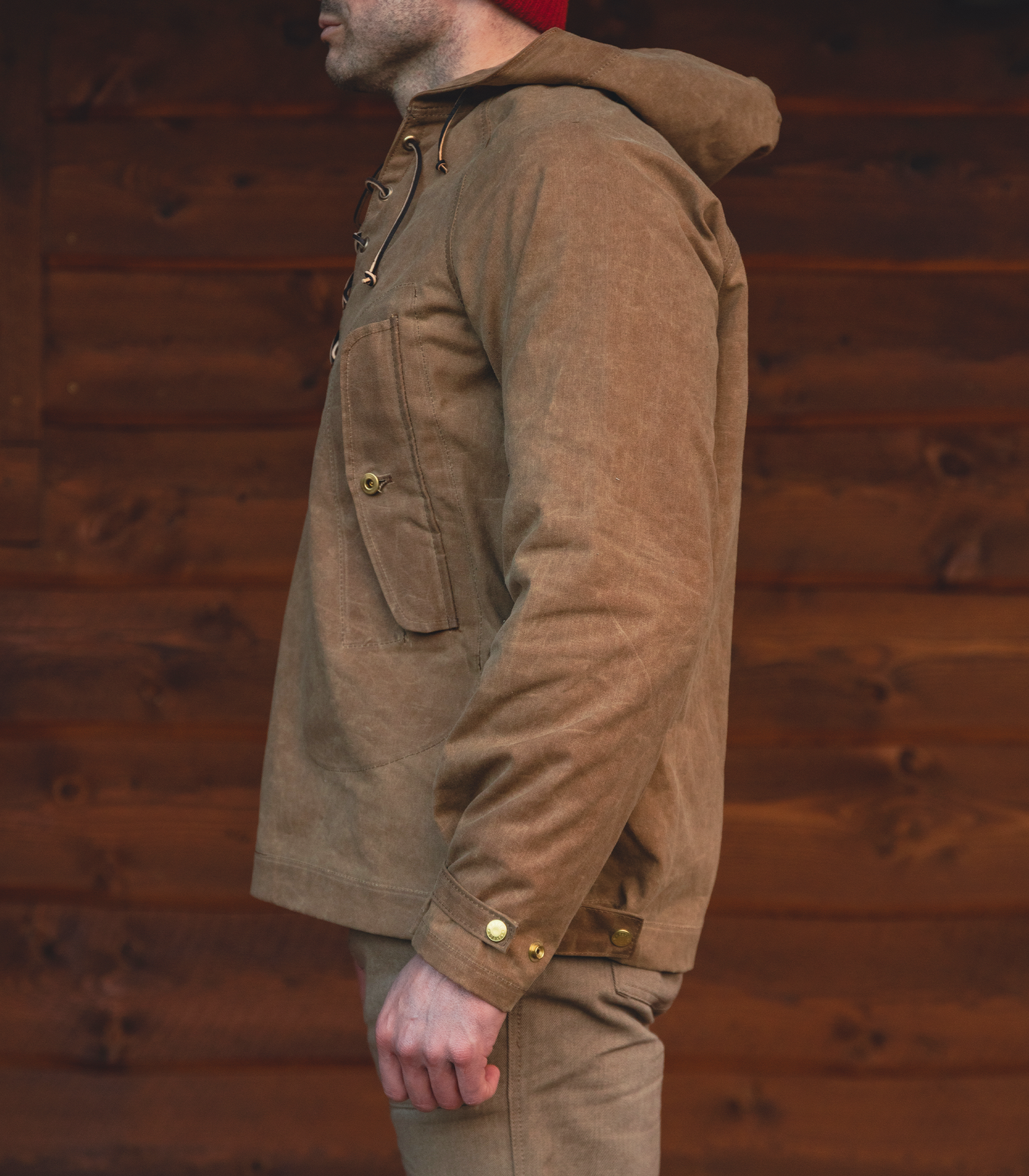 The Waxed Anorak - Brush Brown