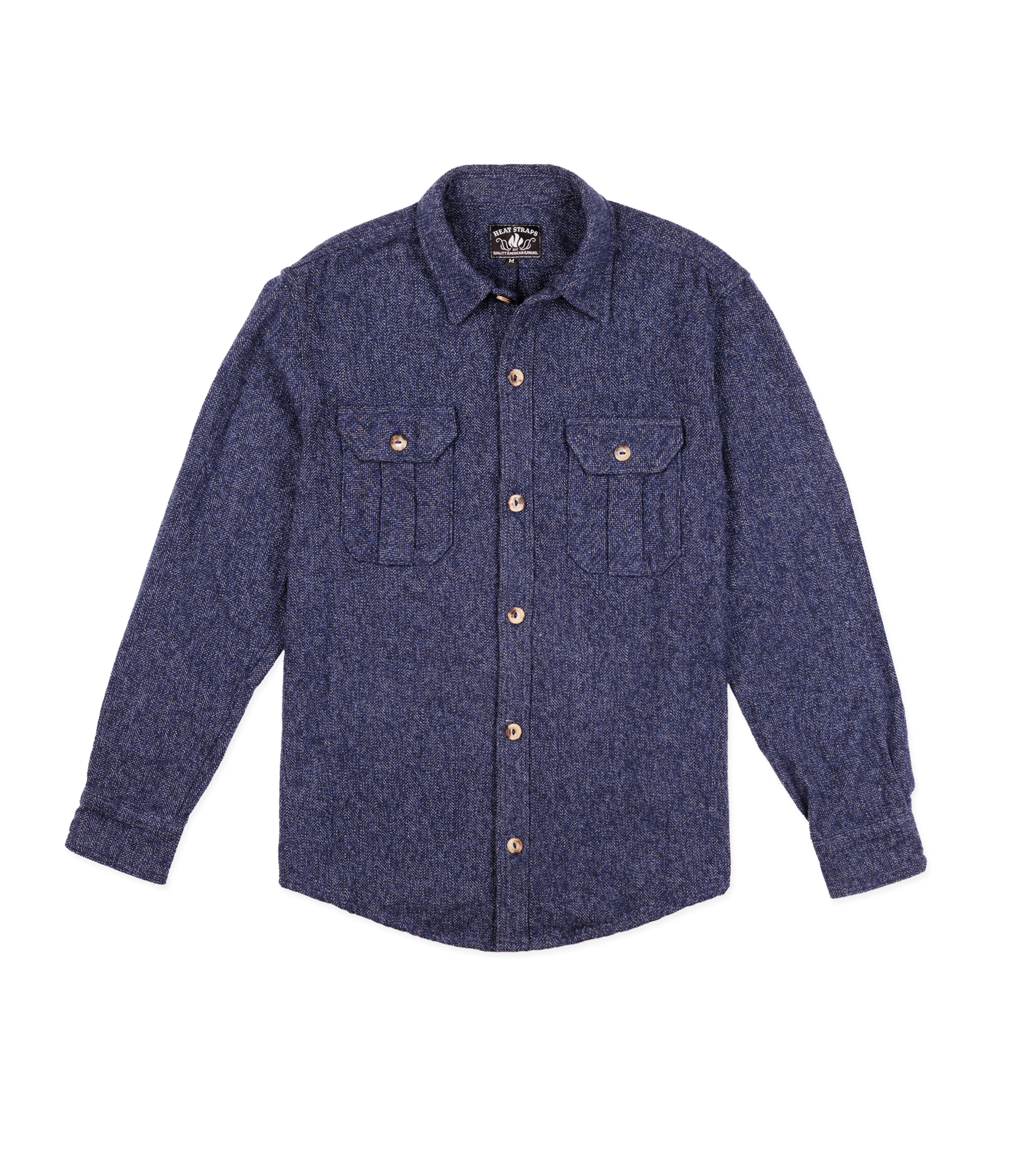The Flannel- Navy – Heat Straps USA
