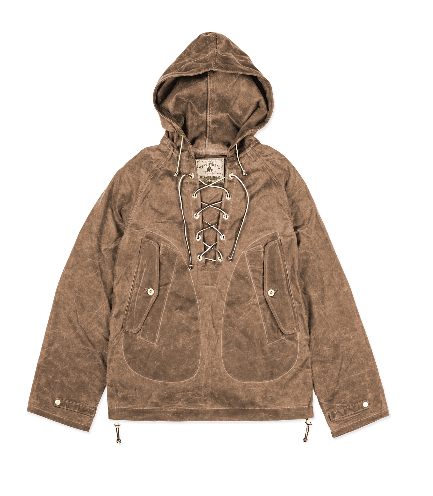 The Waxed Anorak - Brush Brown