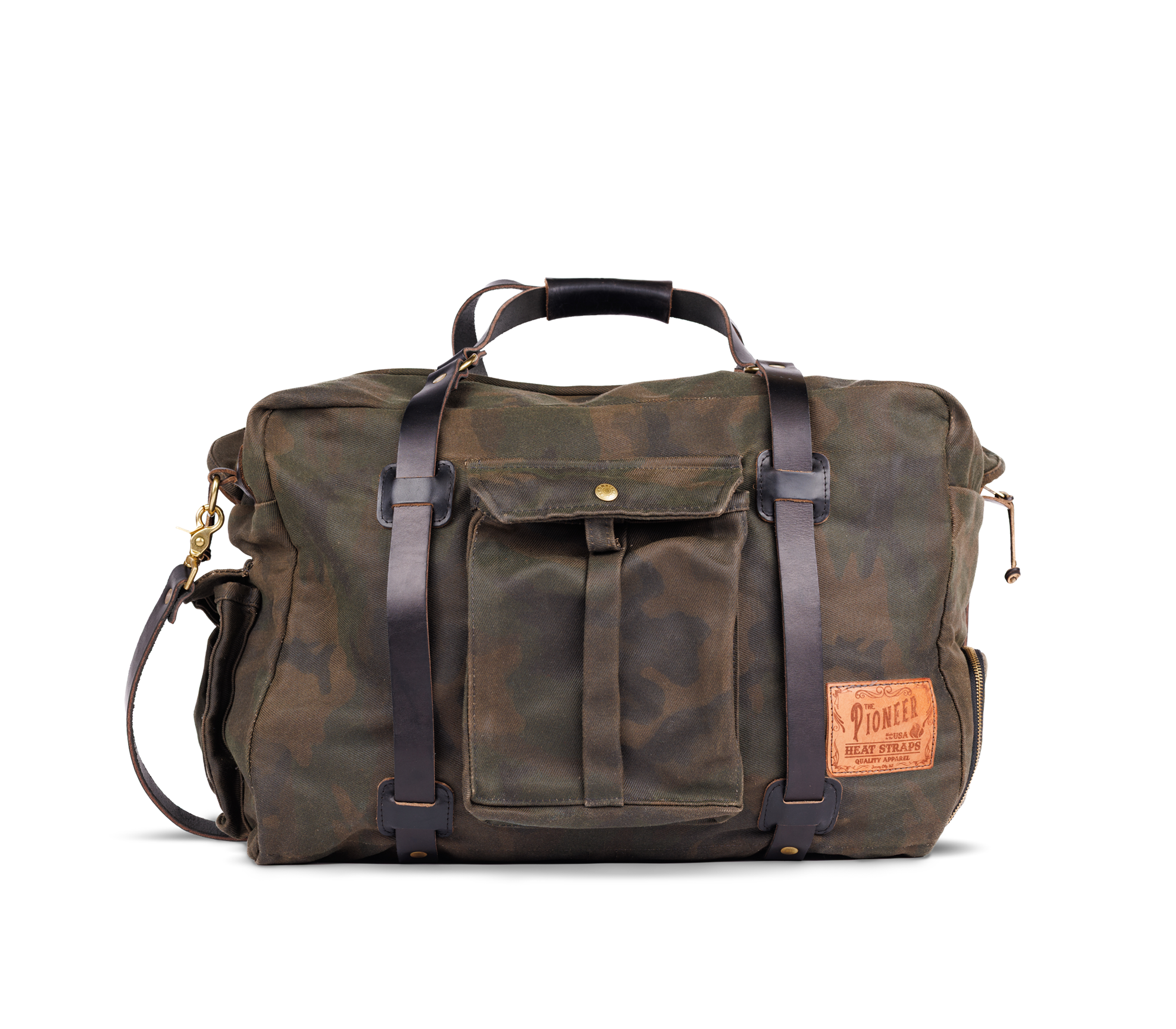The Pioneer Duffle - Small - Camo – Heat Straps USA