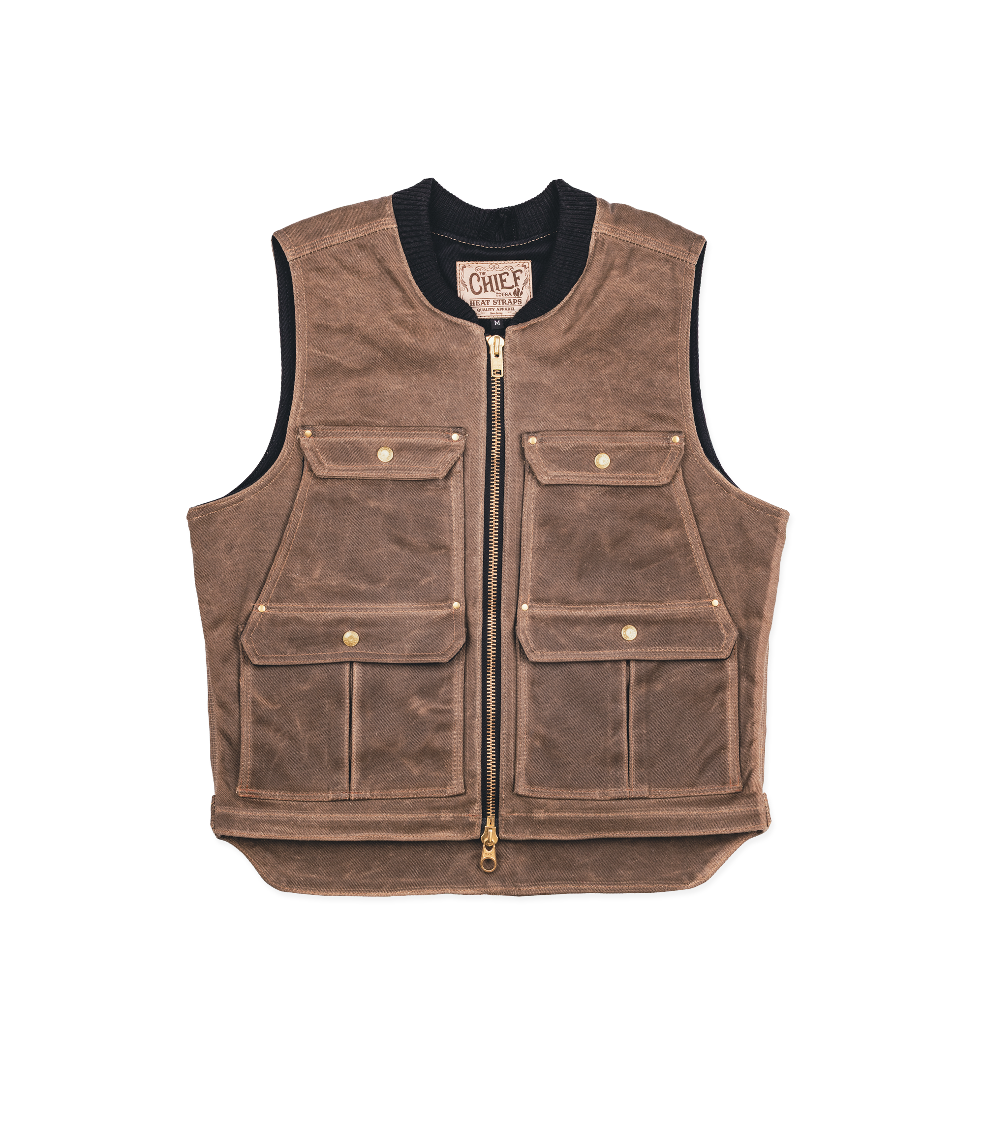The Chief Vest Tan – Heat Straps USA