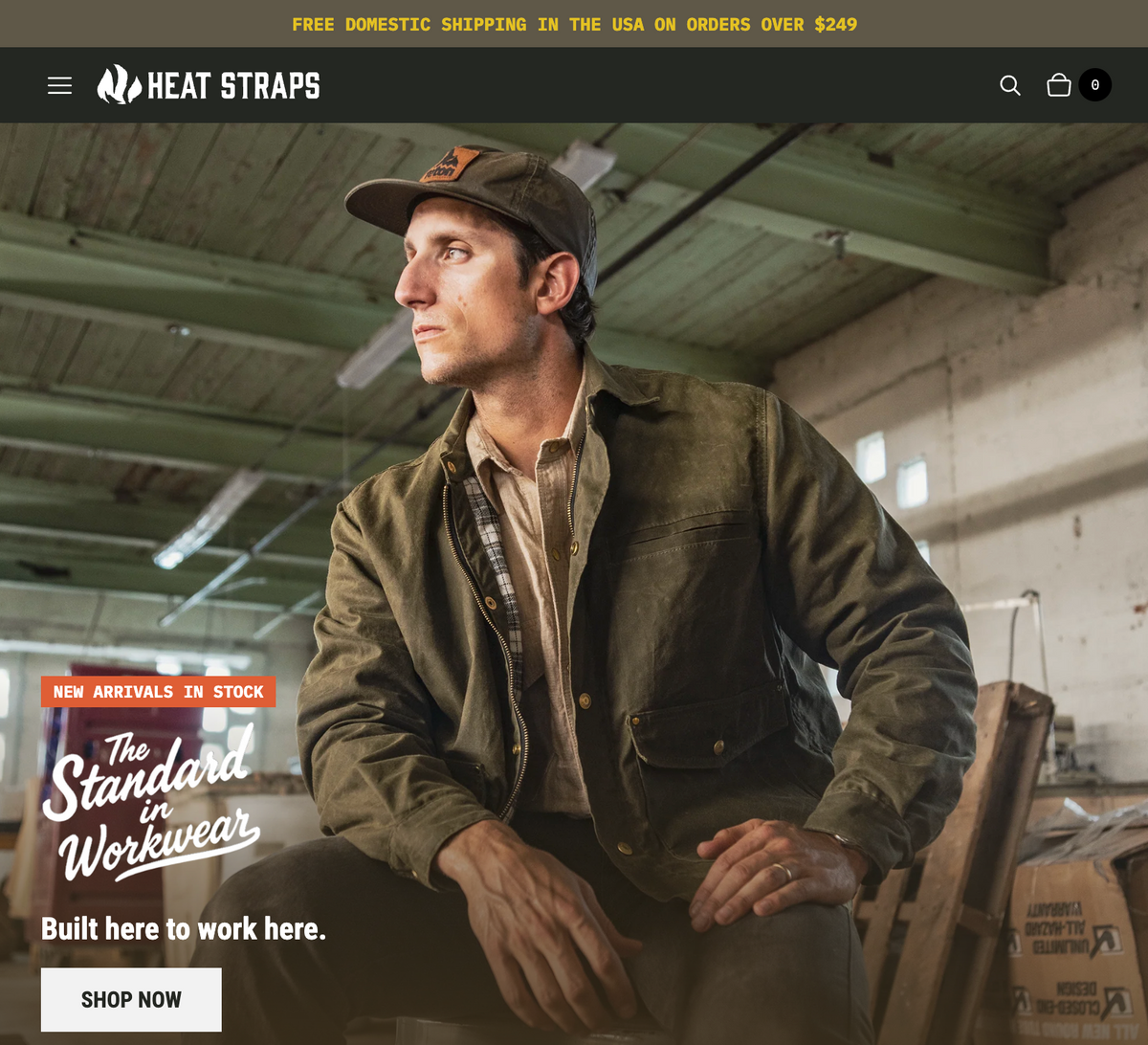 New Arrivals - Homepage