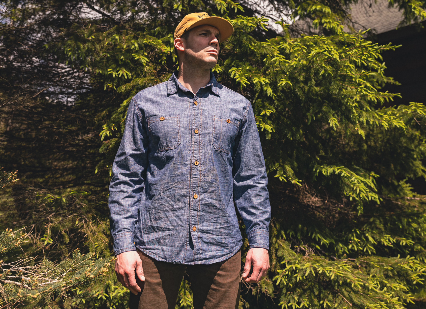 The Chambray Work Shirt Indigo