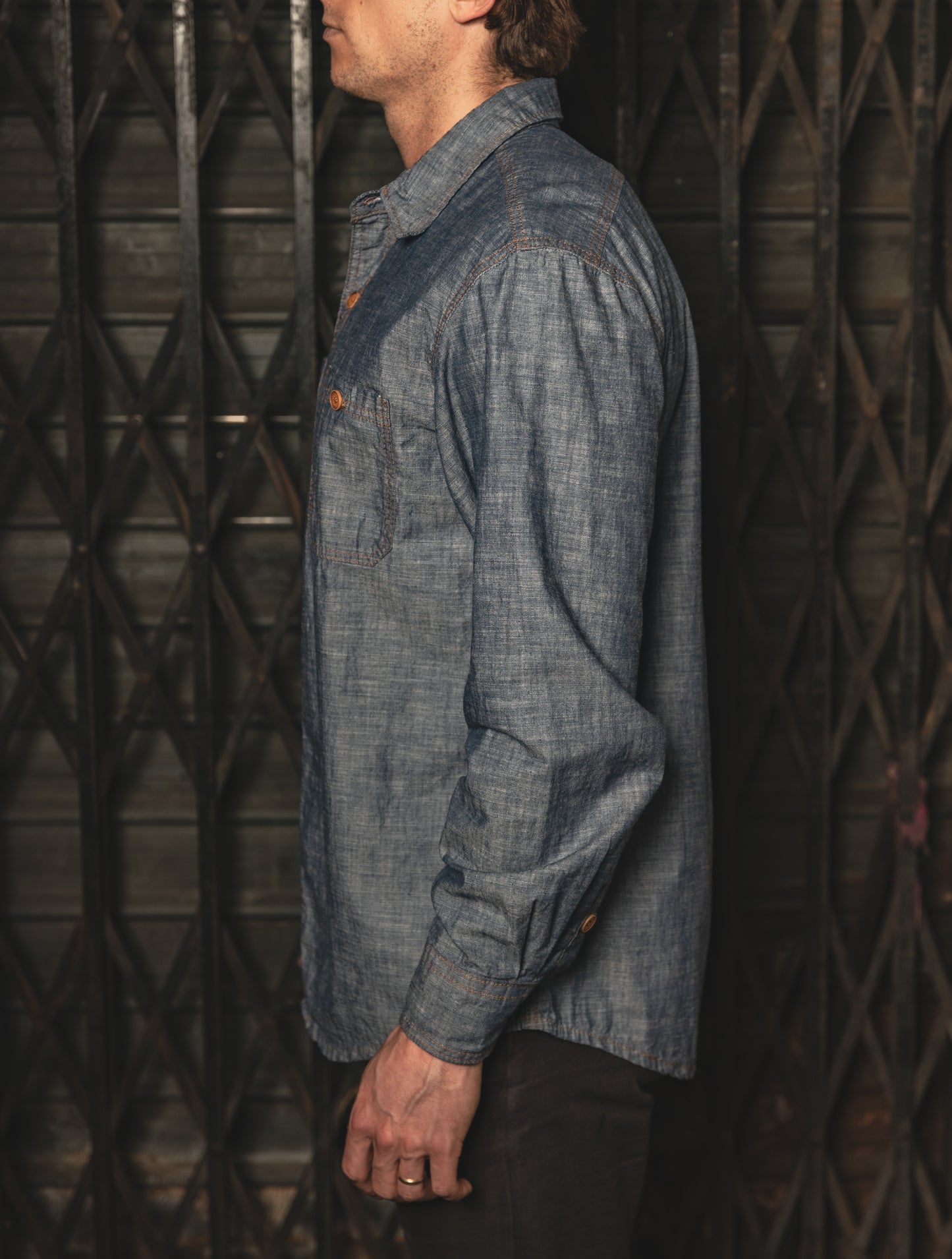 The Chambray Work Shirt Indigo