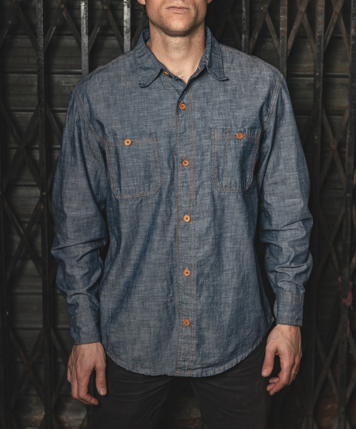 The Chambray Work Shirt Indigo