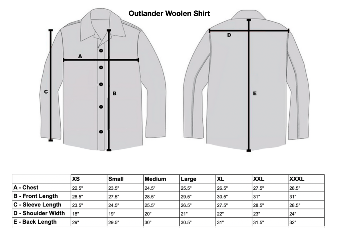 Outlander Woolen Shirt- Tan
