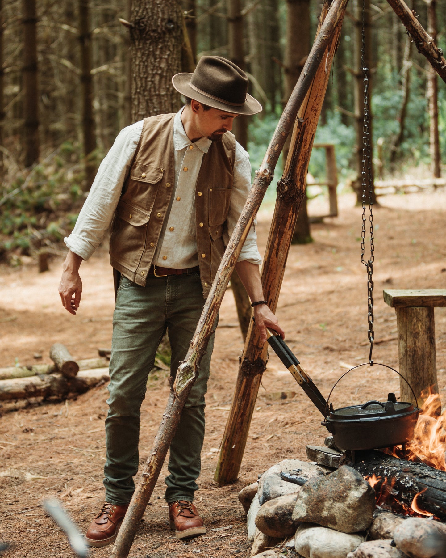 Heat Straps x Trustin Timber Craftsman Vest image 7