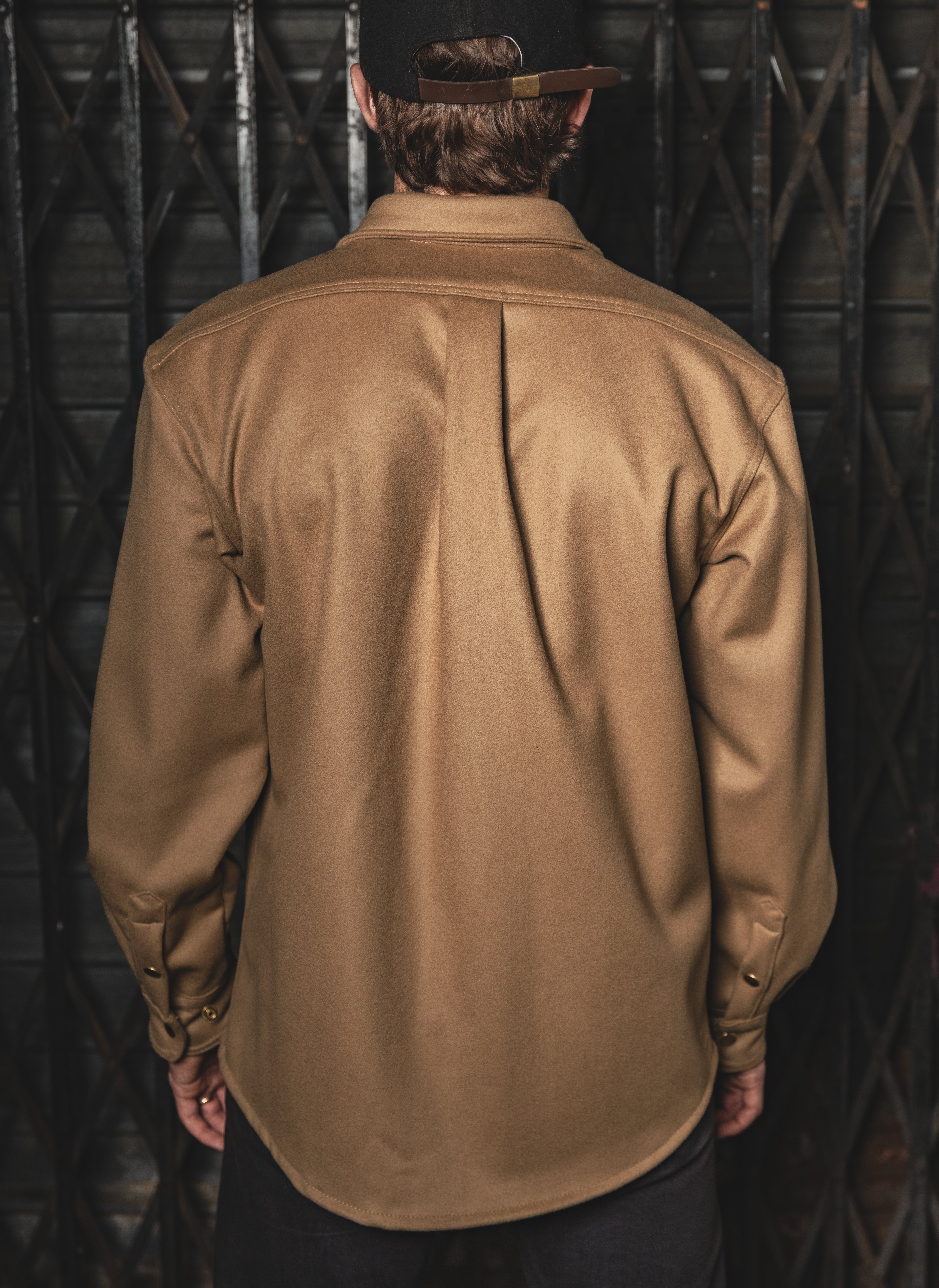 Outlander Woolen Shirt- Tan – Heat Straps USA