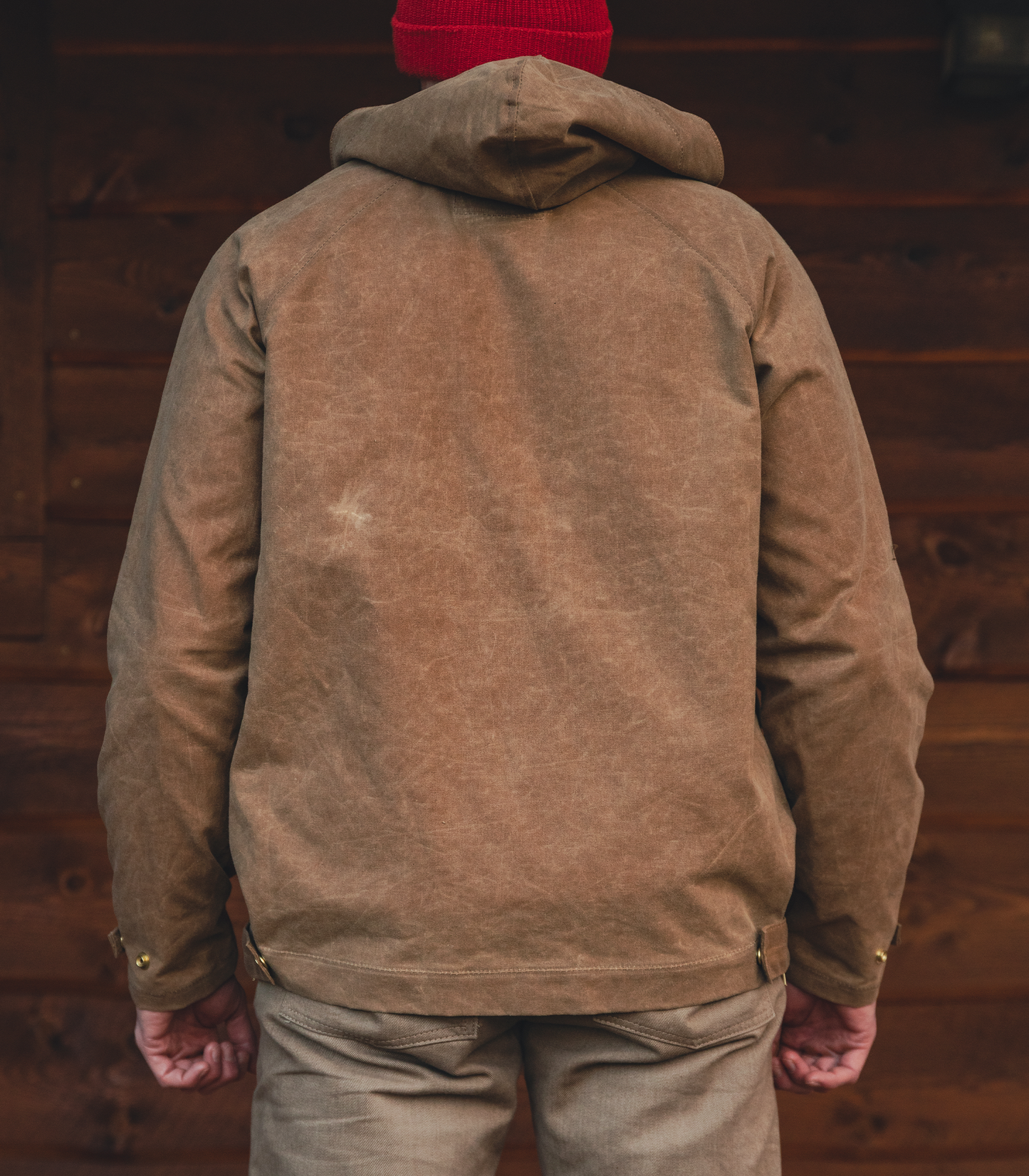 The Waxed Anorak - Brush Brown