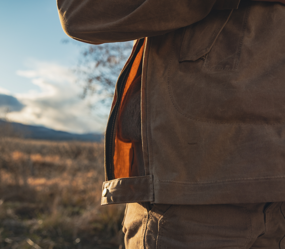 The Waxed Anorak - Brush Brown – Heat Straps USA