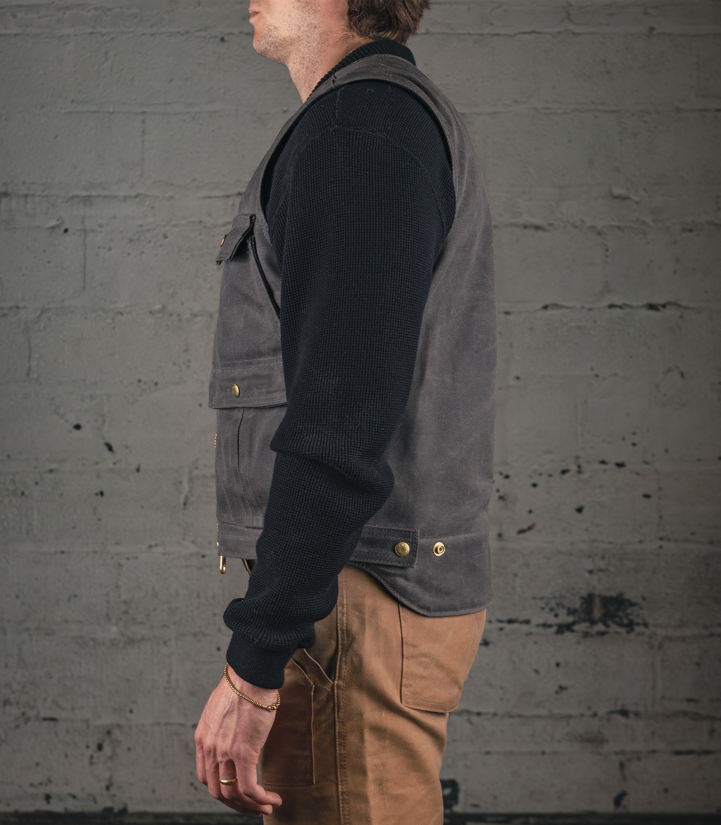 Chief Vest - Charcoal