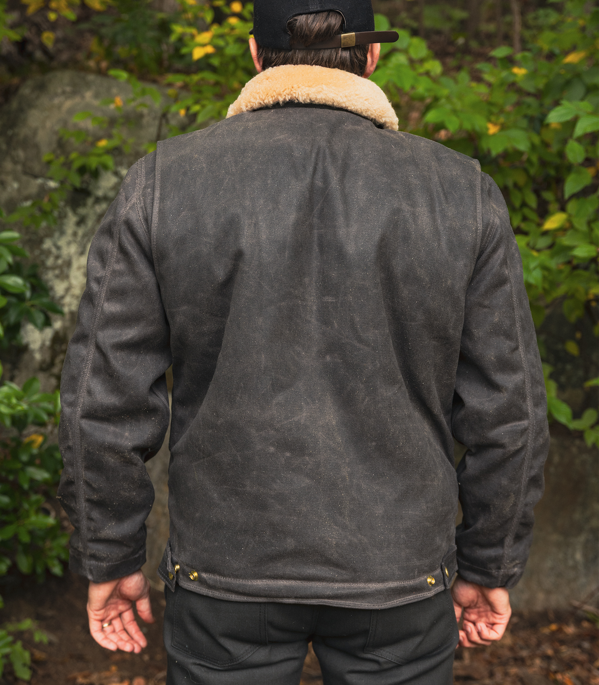 The Deck Jacket- Charcoal – Heat Straps USA