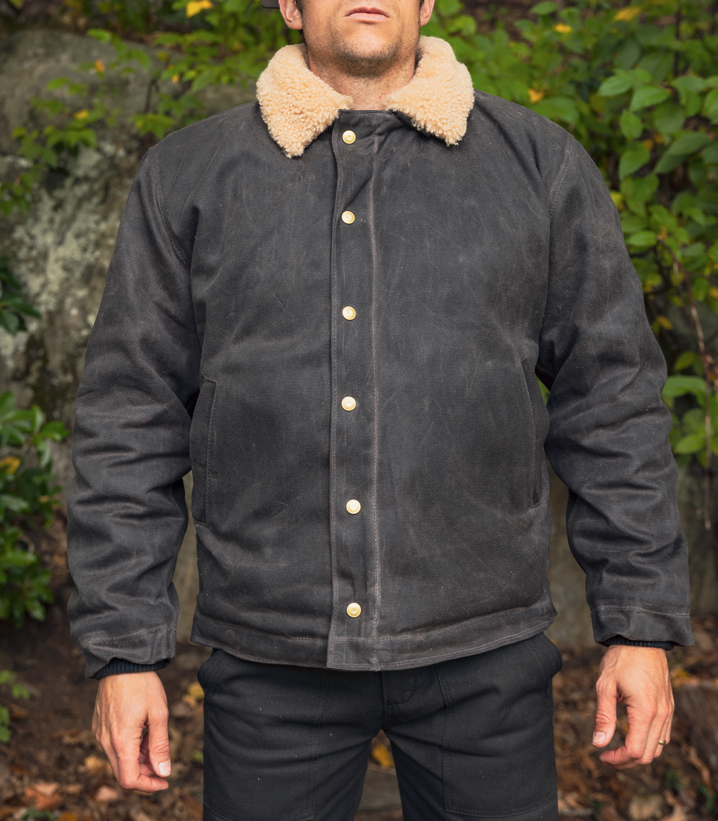 The Deck Jacket- Charcoal