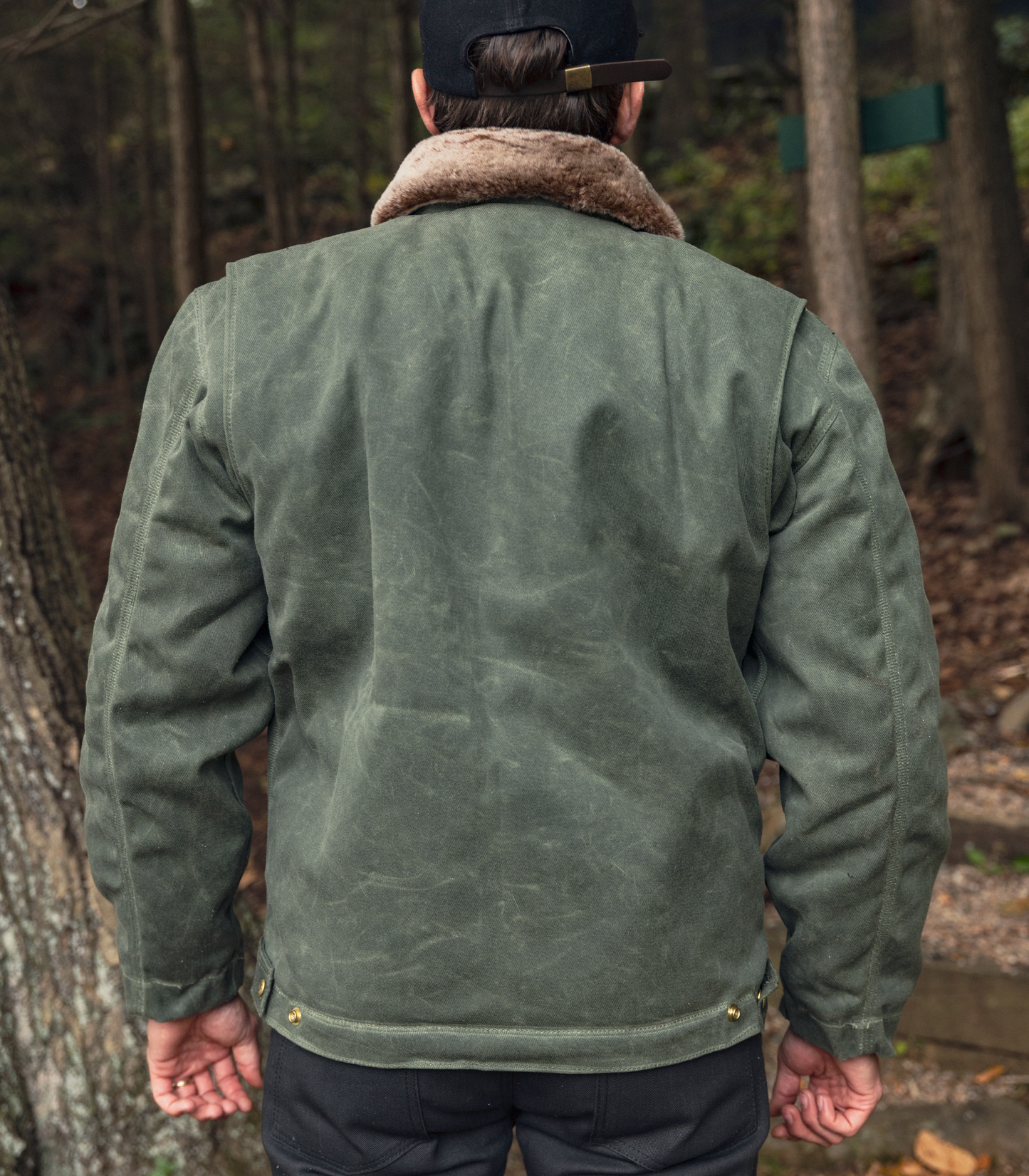 The Deck Jacket- Olive