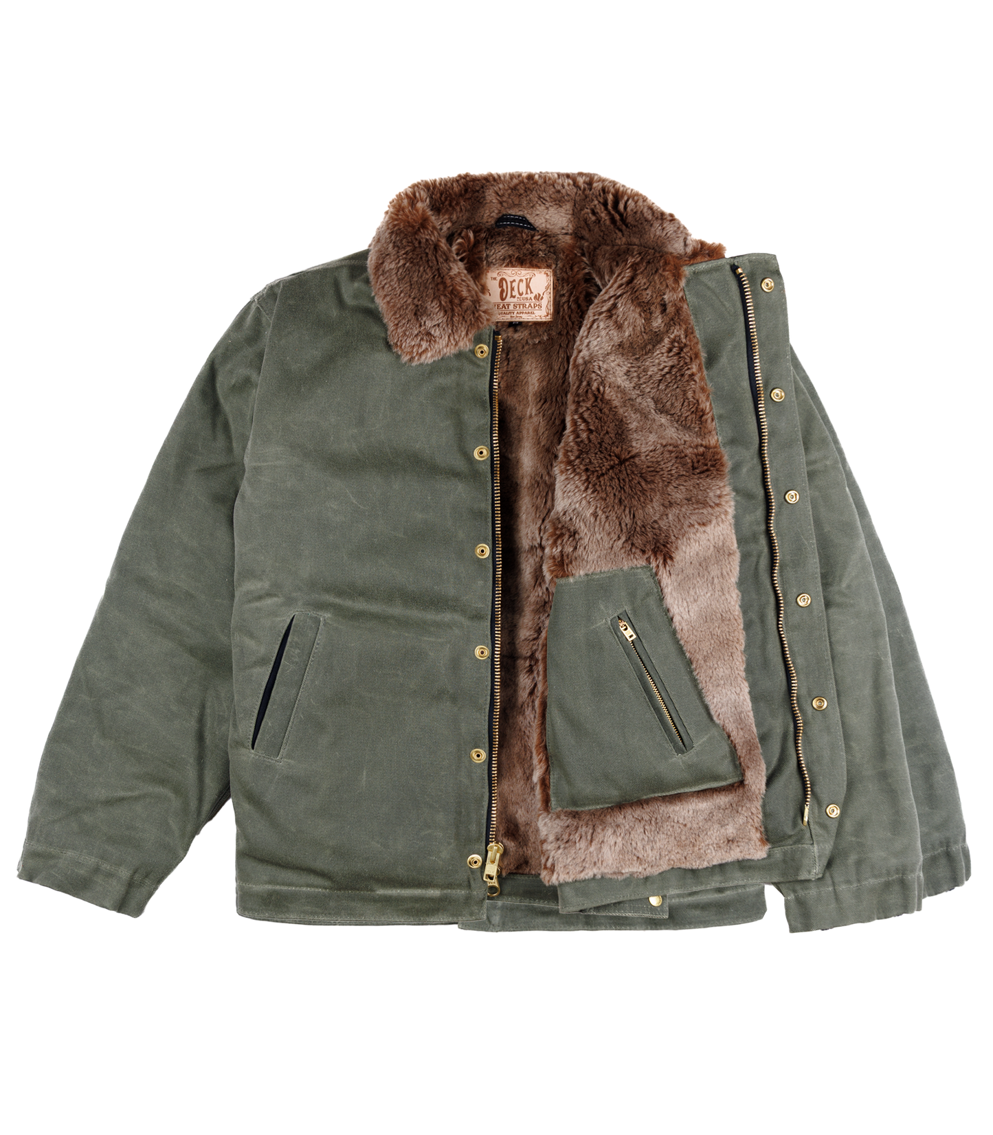 The Deck Jacket- Olive