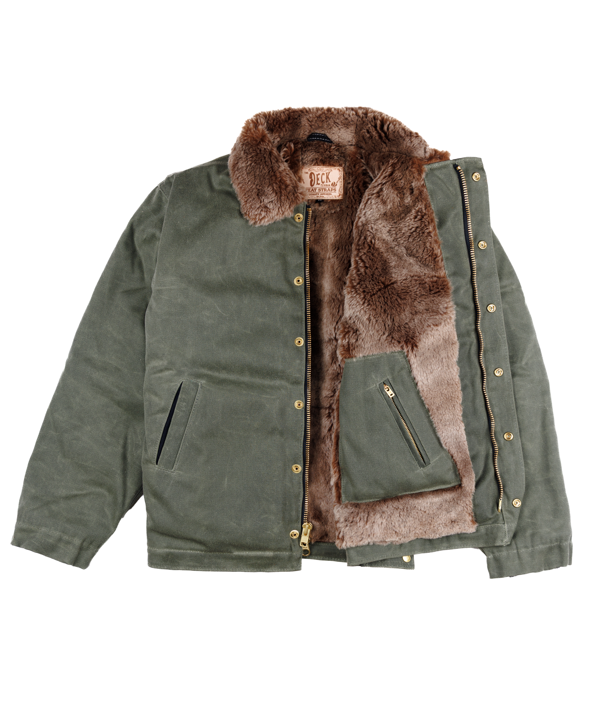 The Deck Jacket- Olive