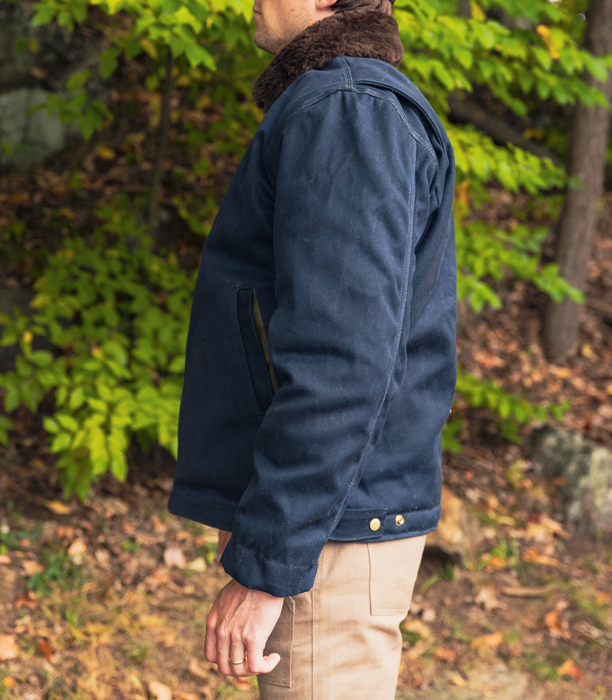 The Deck Jacket- Graphite – Heat Straps USA