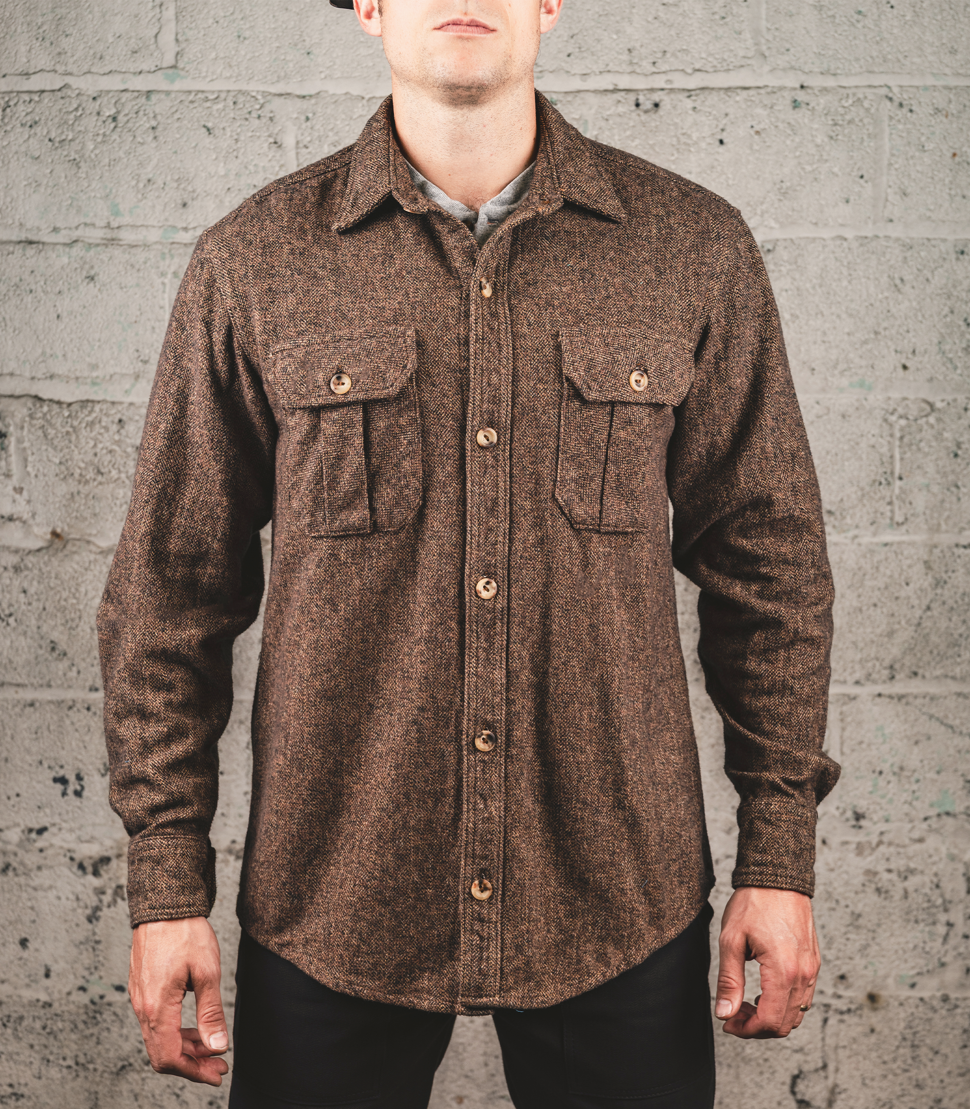 The Flannel- Brown