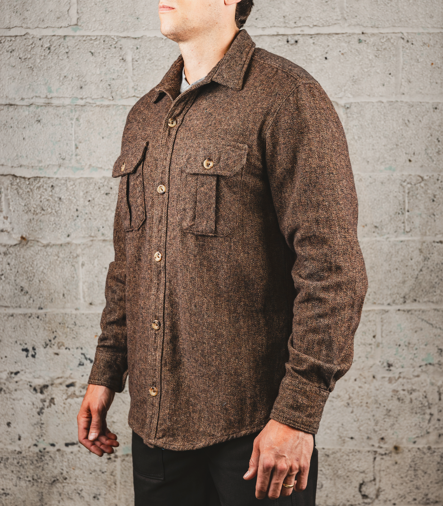 The Flannel- Brown