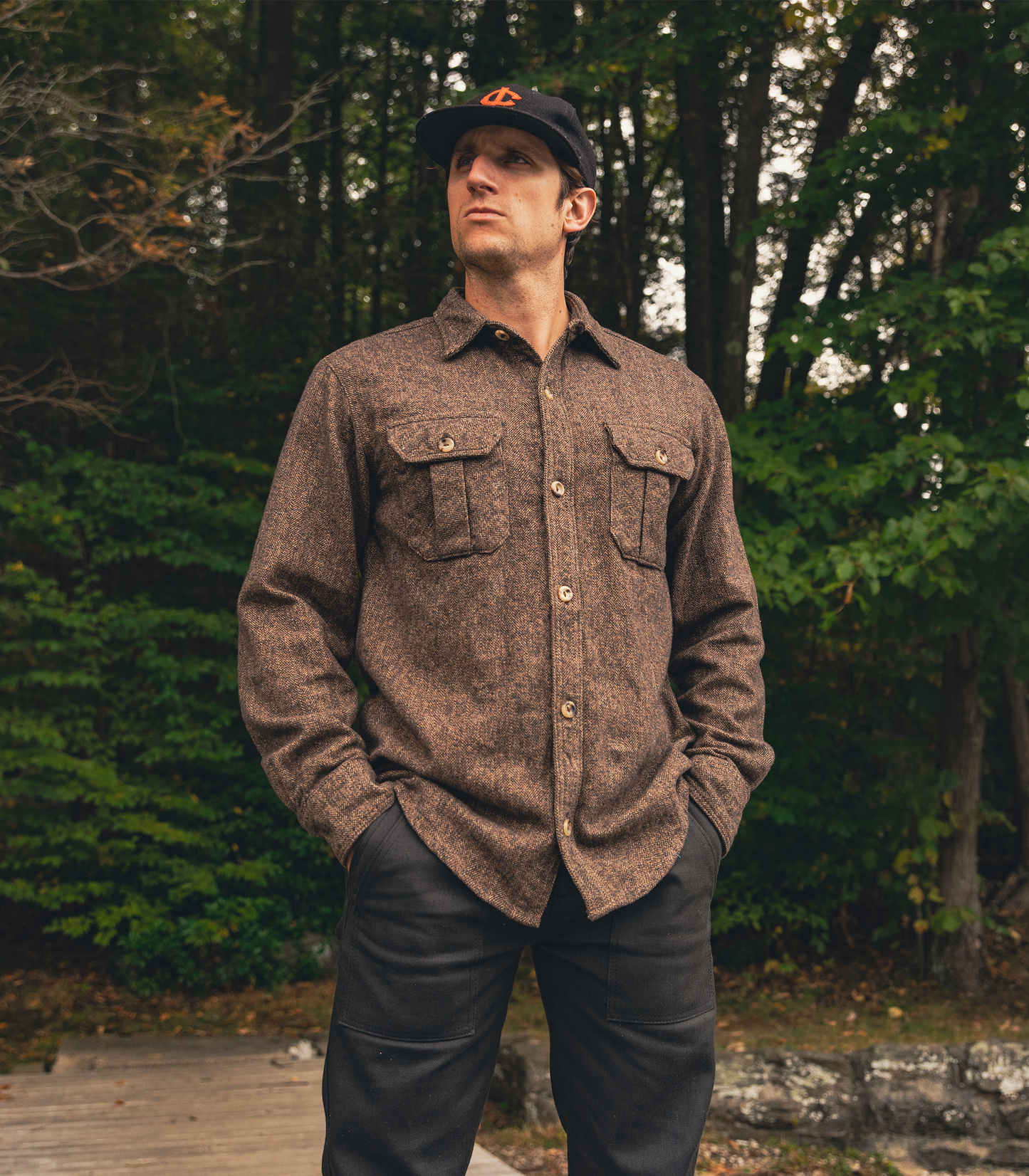 The Flannel- Brown