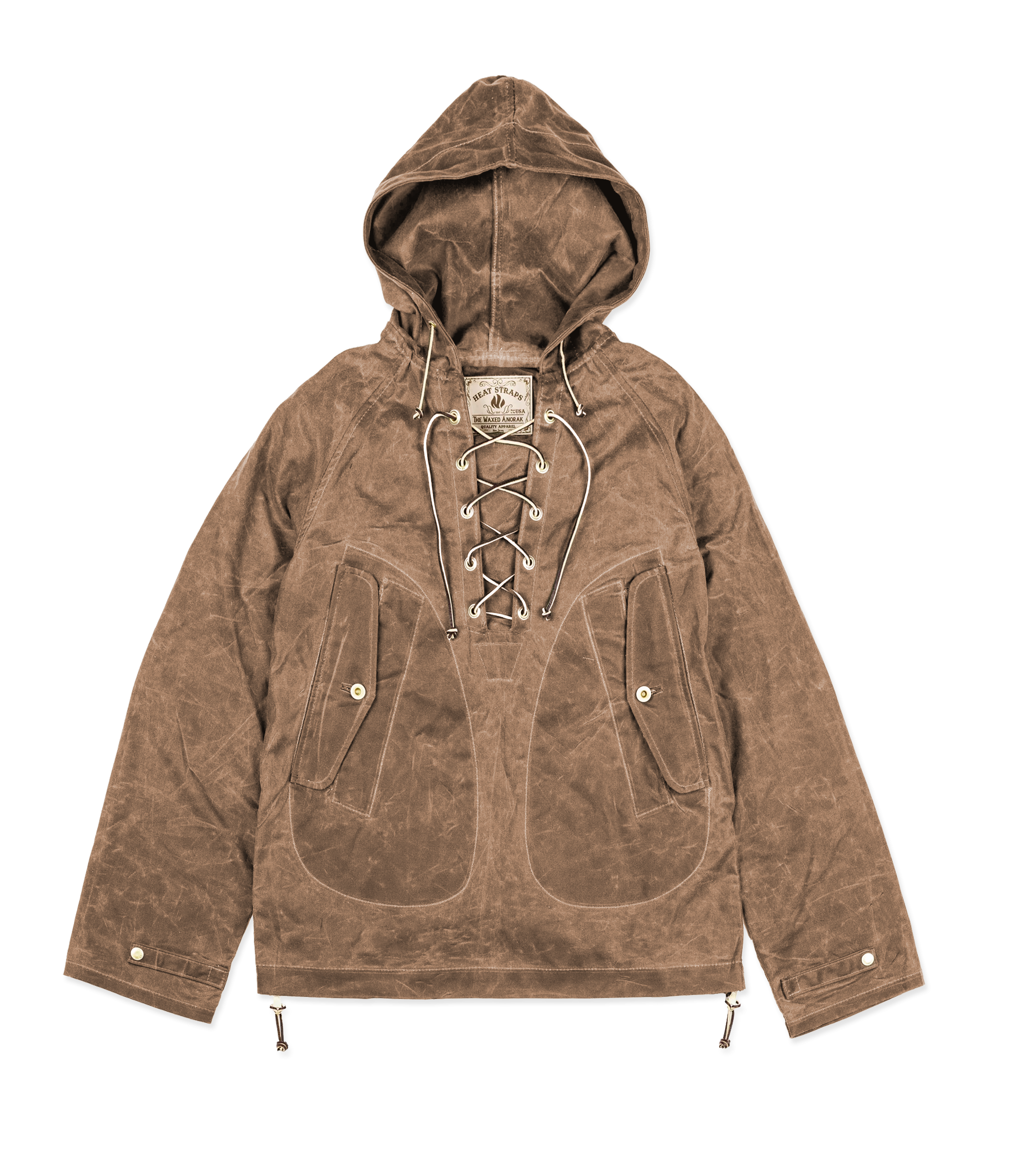 The Waxed Anorak - Brush Brown