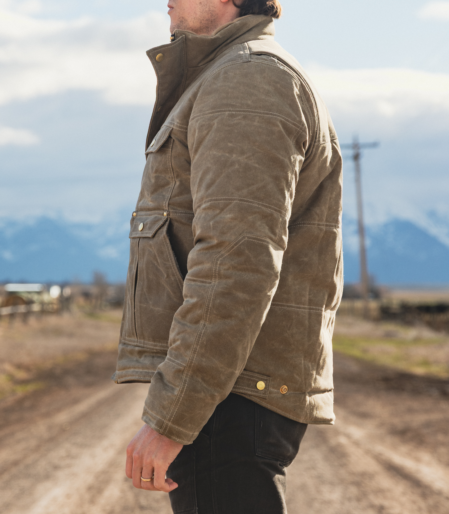 The Short Insulated Chief Jacket - Tan