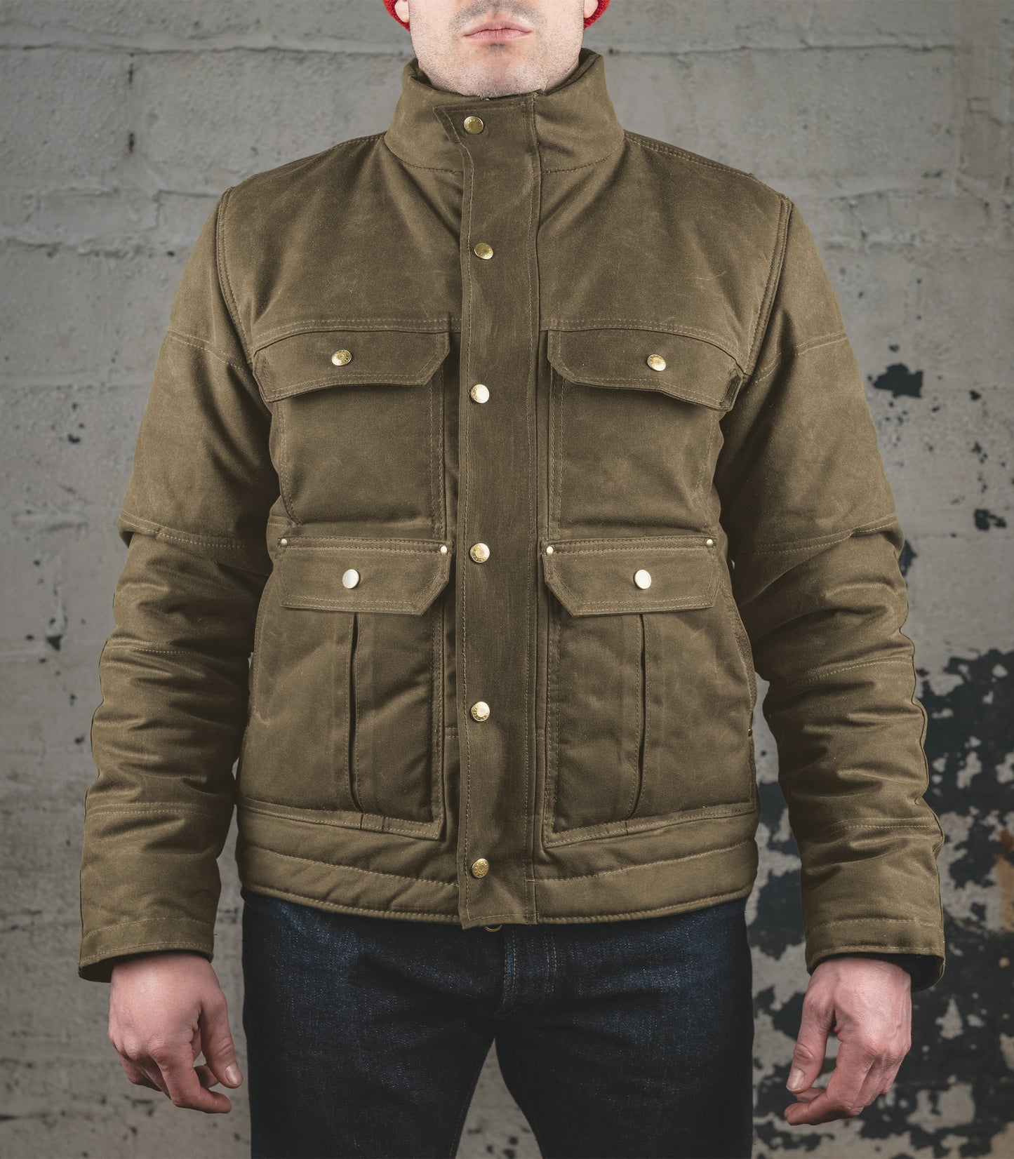 The Short Insulated Chief Jacket - Tan