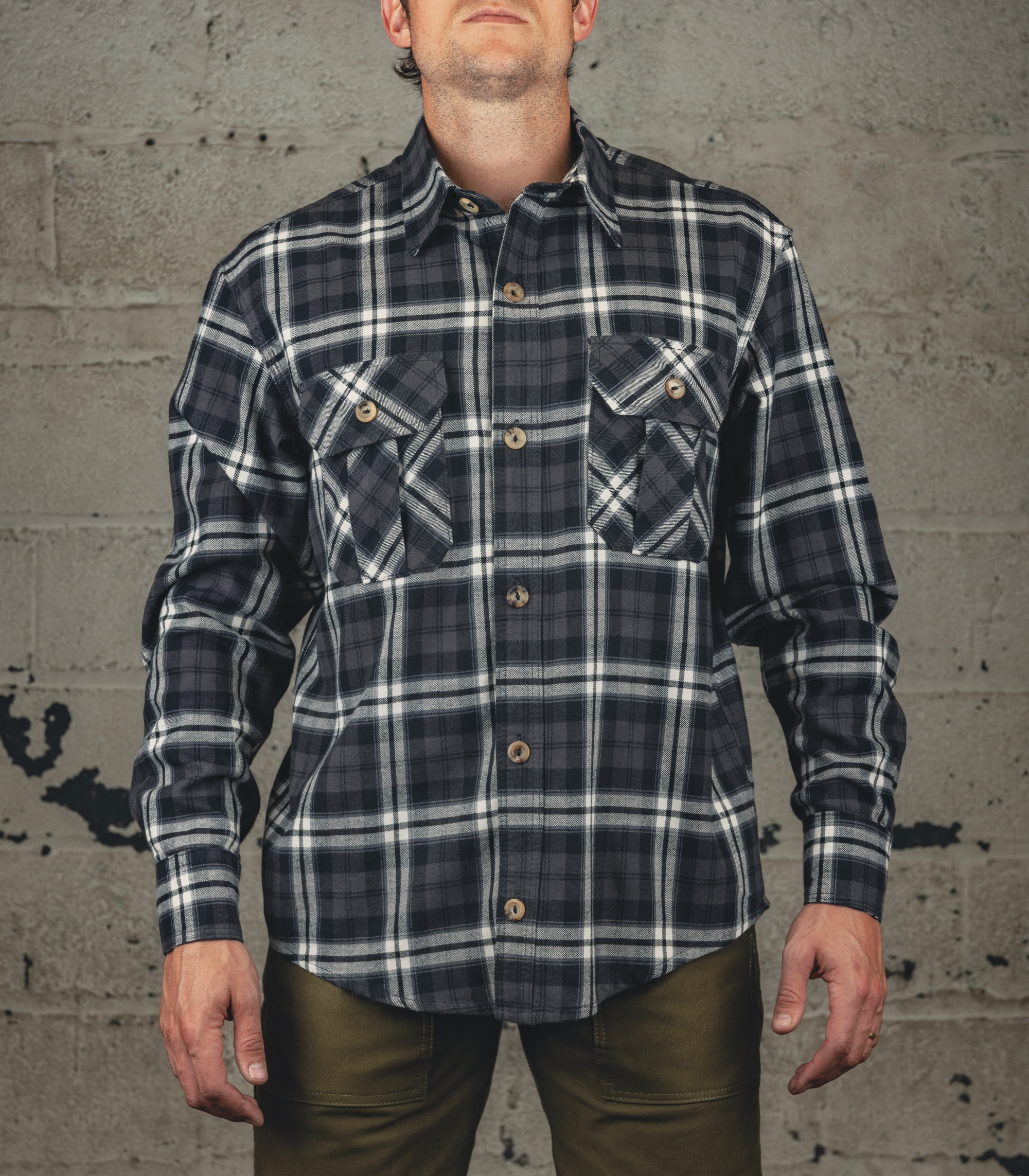 The Scout Flannel - Midnight