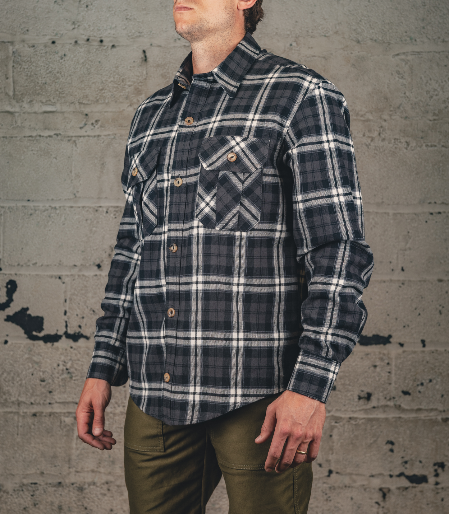 The Scout Flannel - Midnight