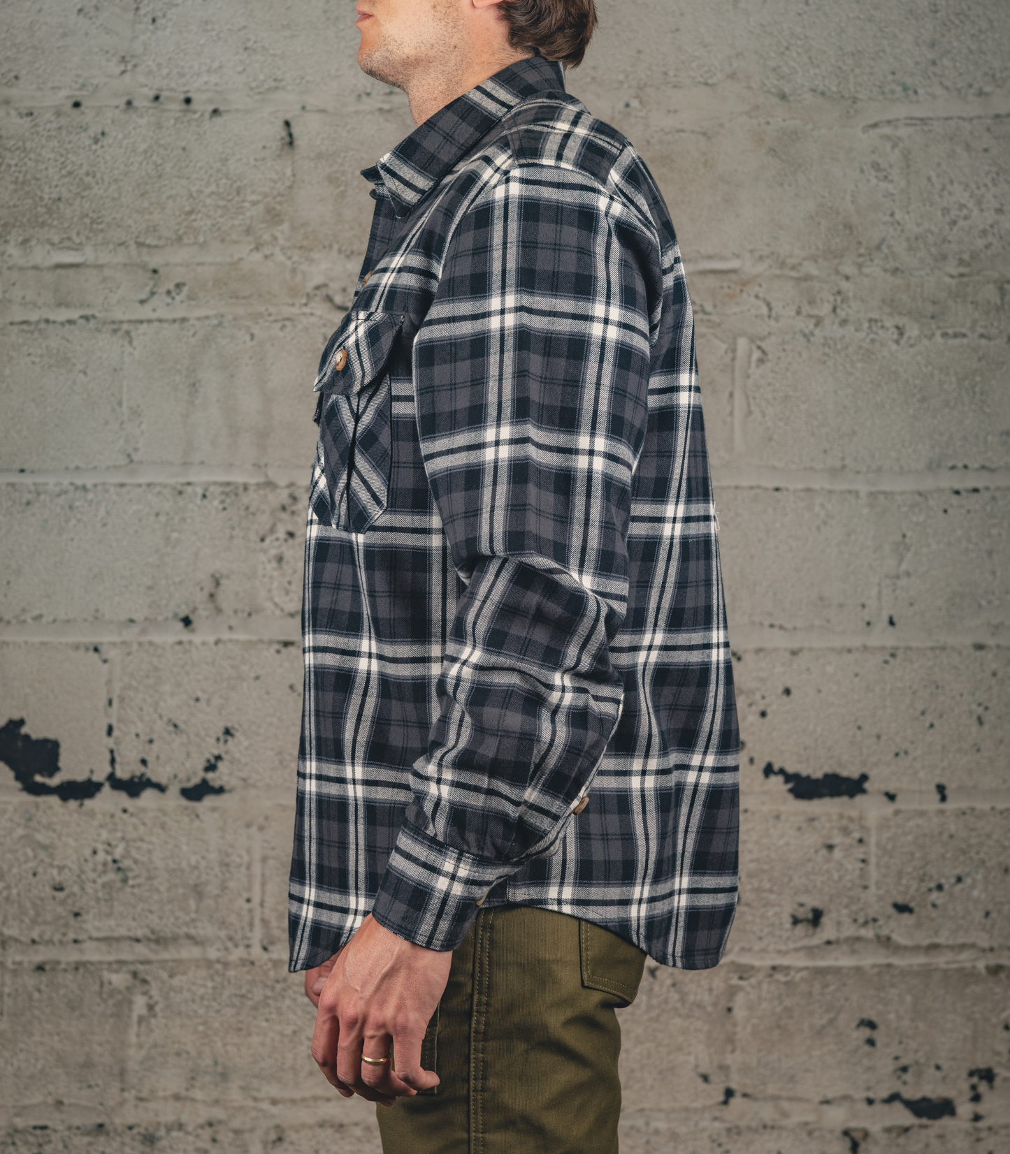 The Scout Flannel - Midnight