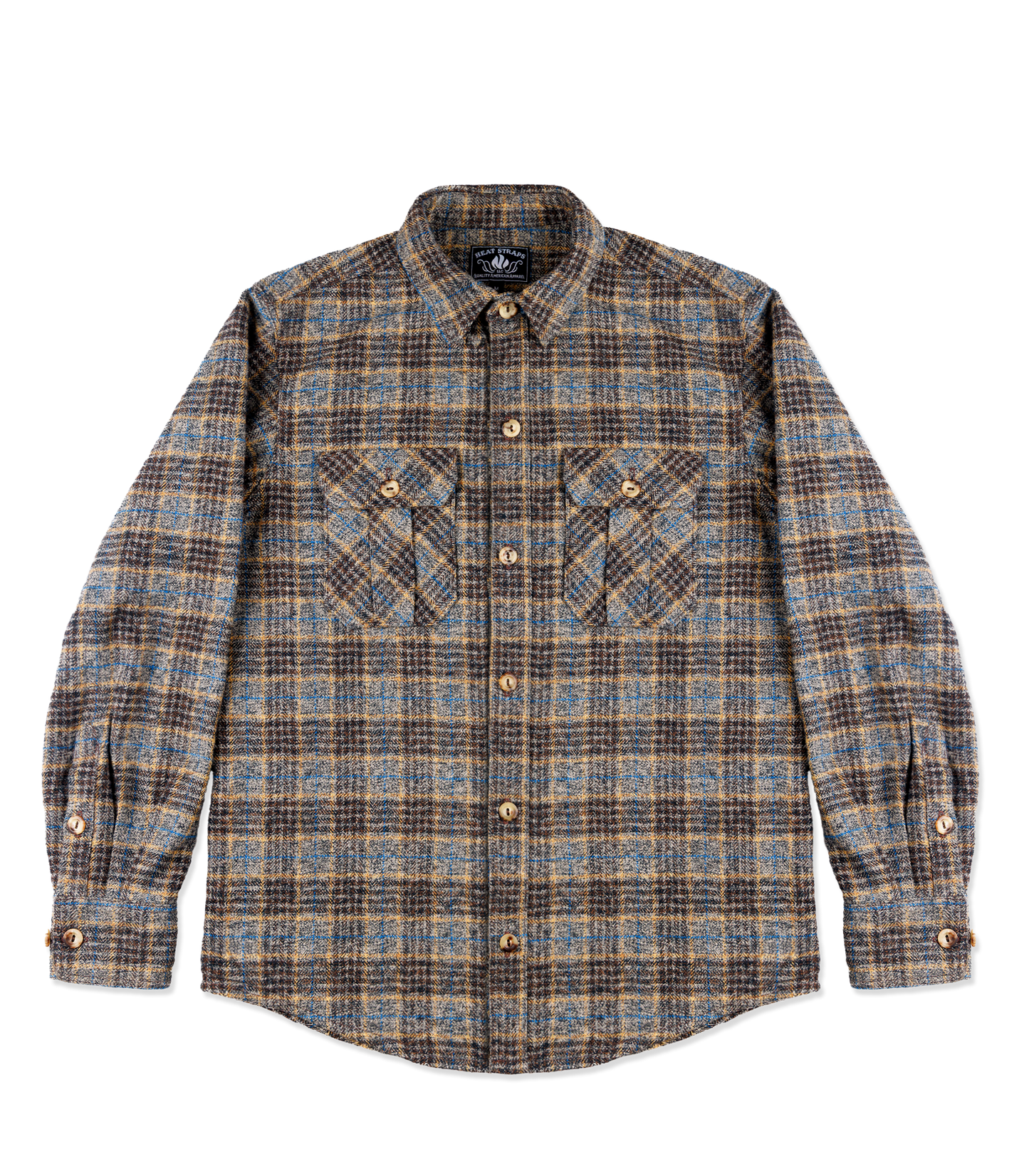 The Plaid Flannel - Grey