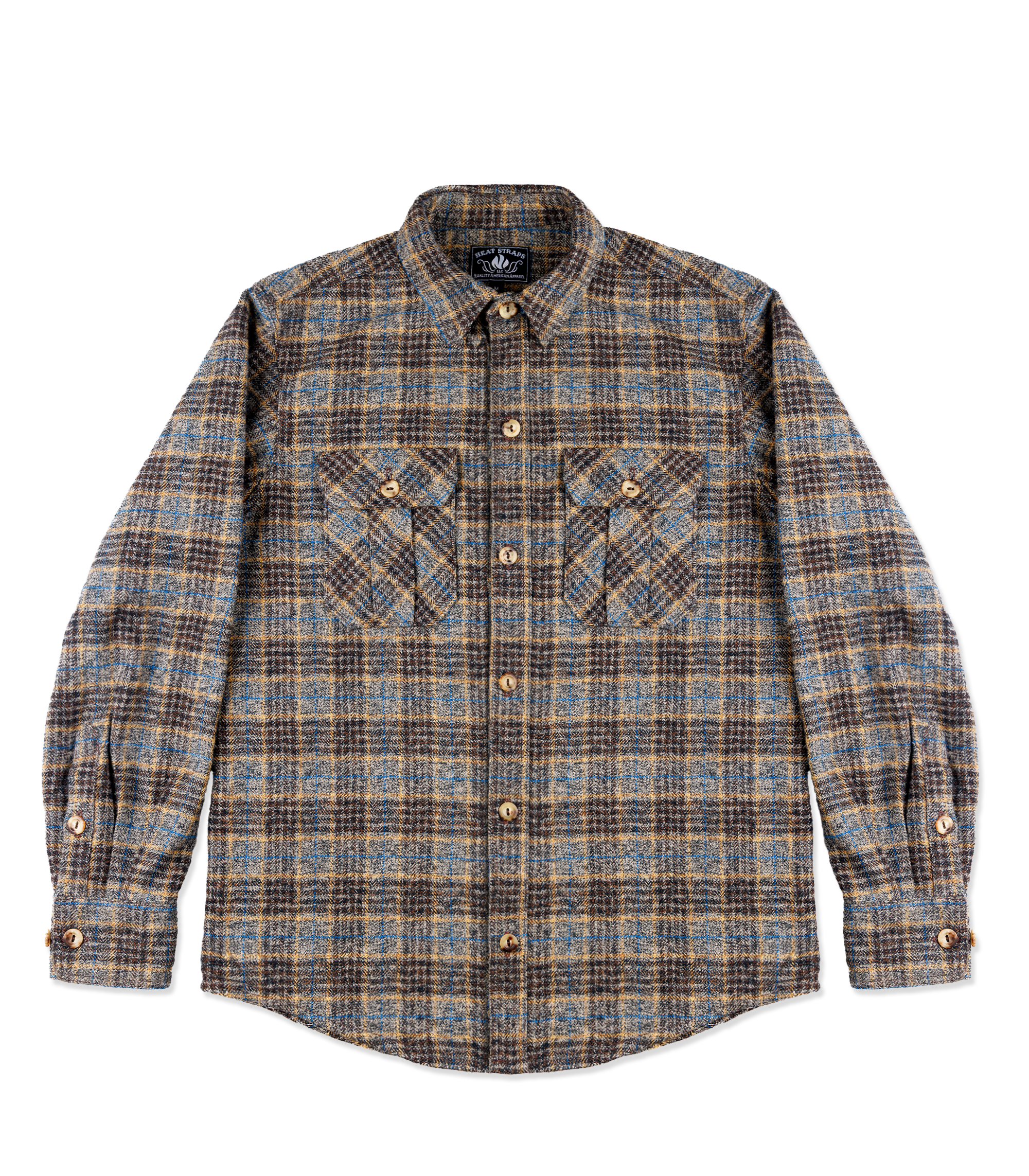The Plaid Flannel - Grey