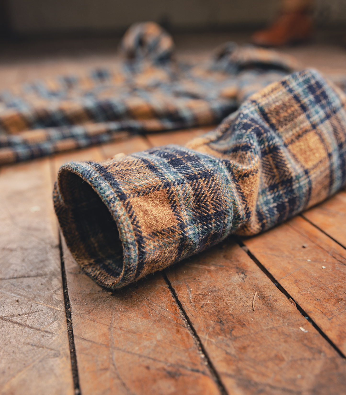 The Plaid Flannel - Tan