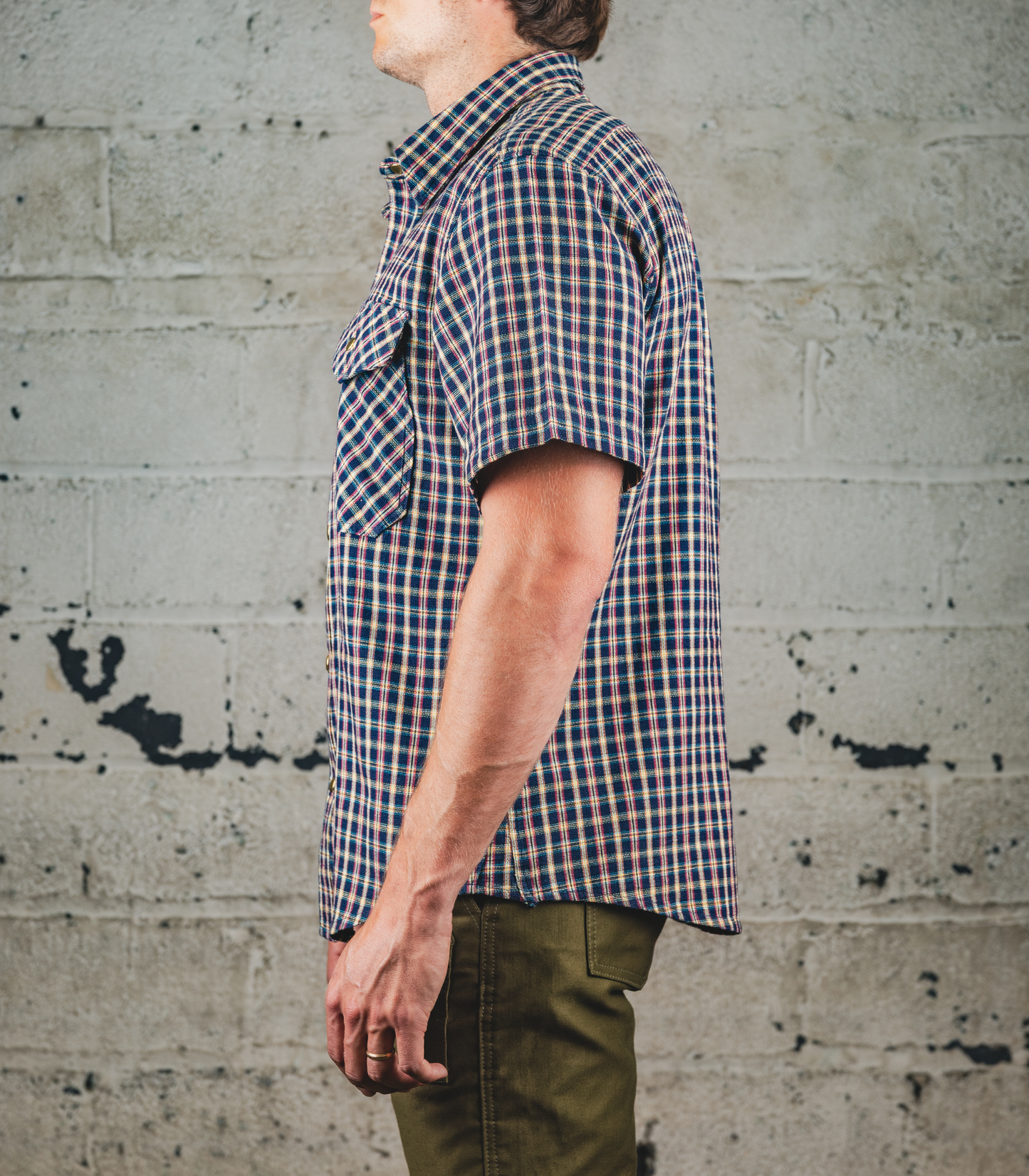 The Short Sleeve Work Shirt - Plaid