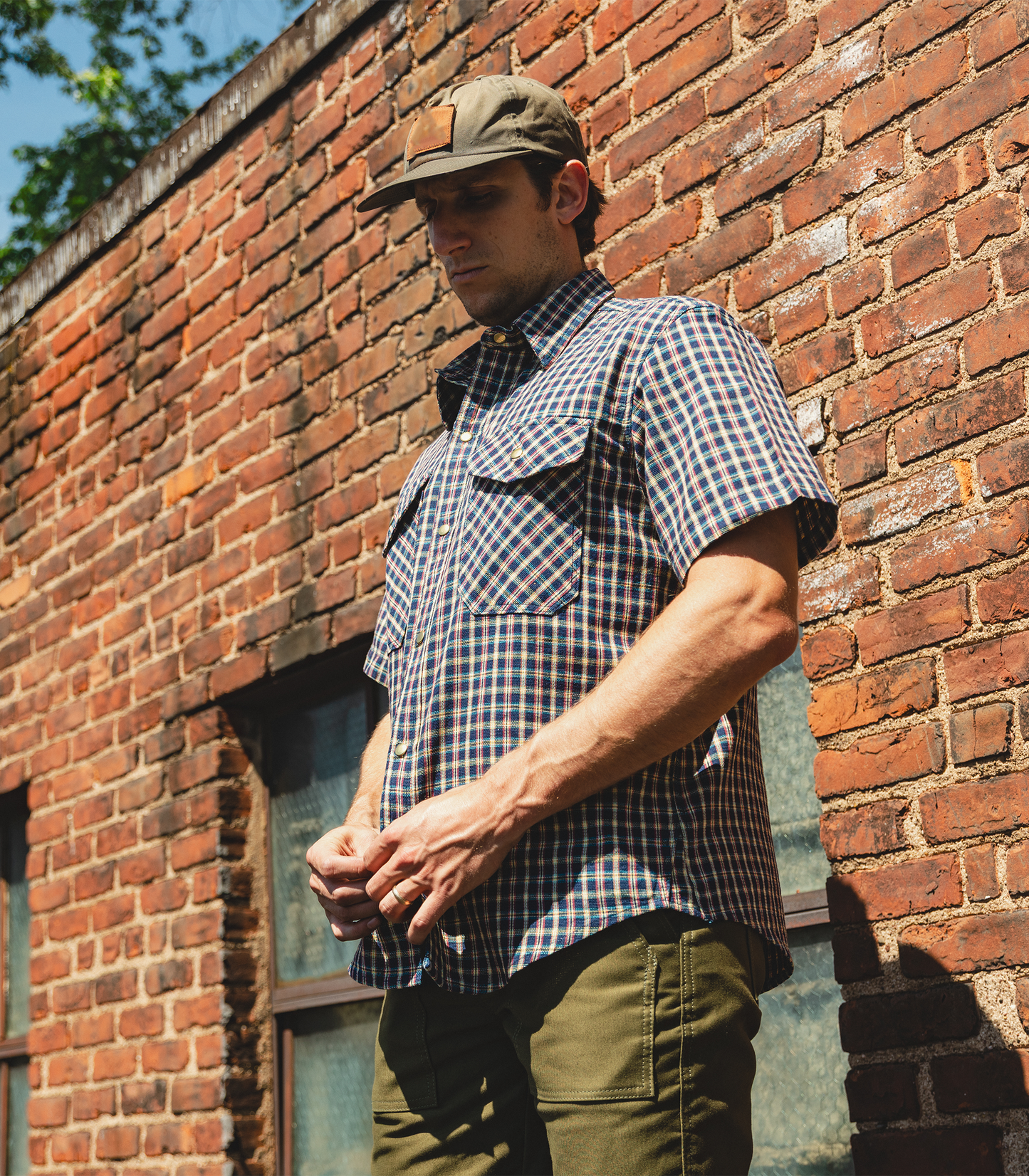 The Short Sleeve Work Shirt - Plaid