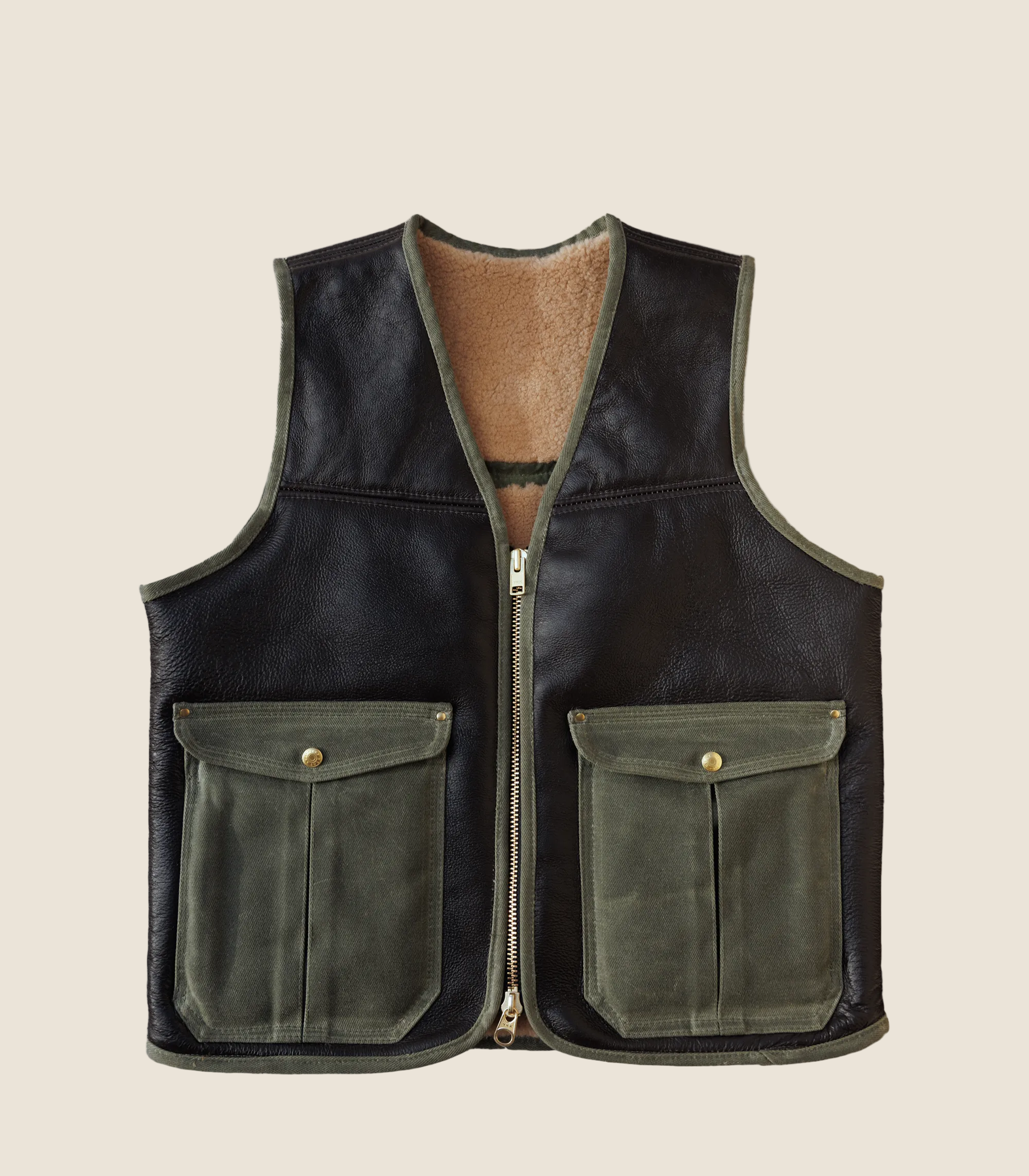 The Shearling Vest