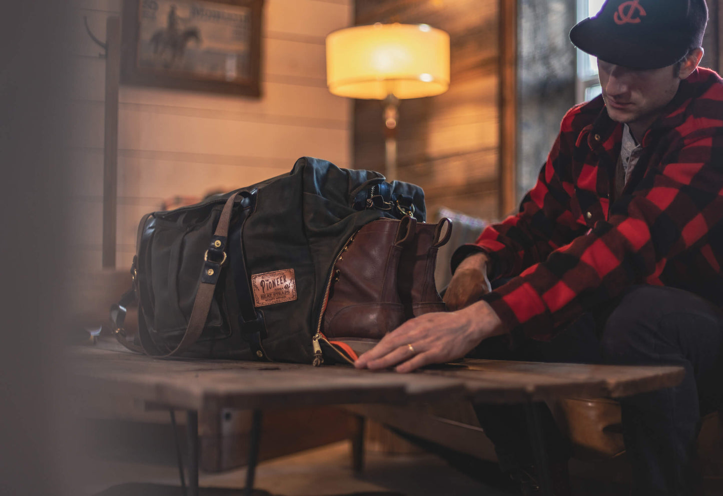 The Pioneer Duffle - Medium - Camo