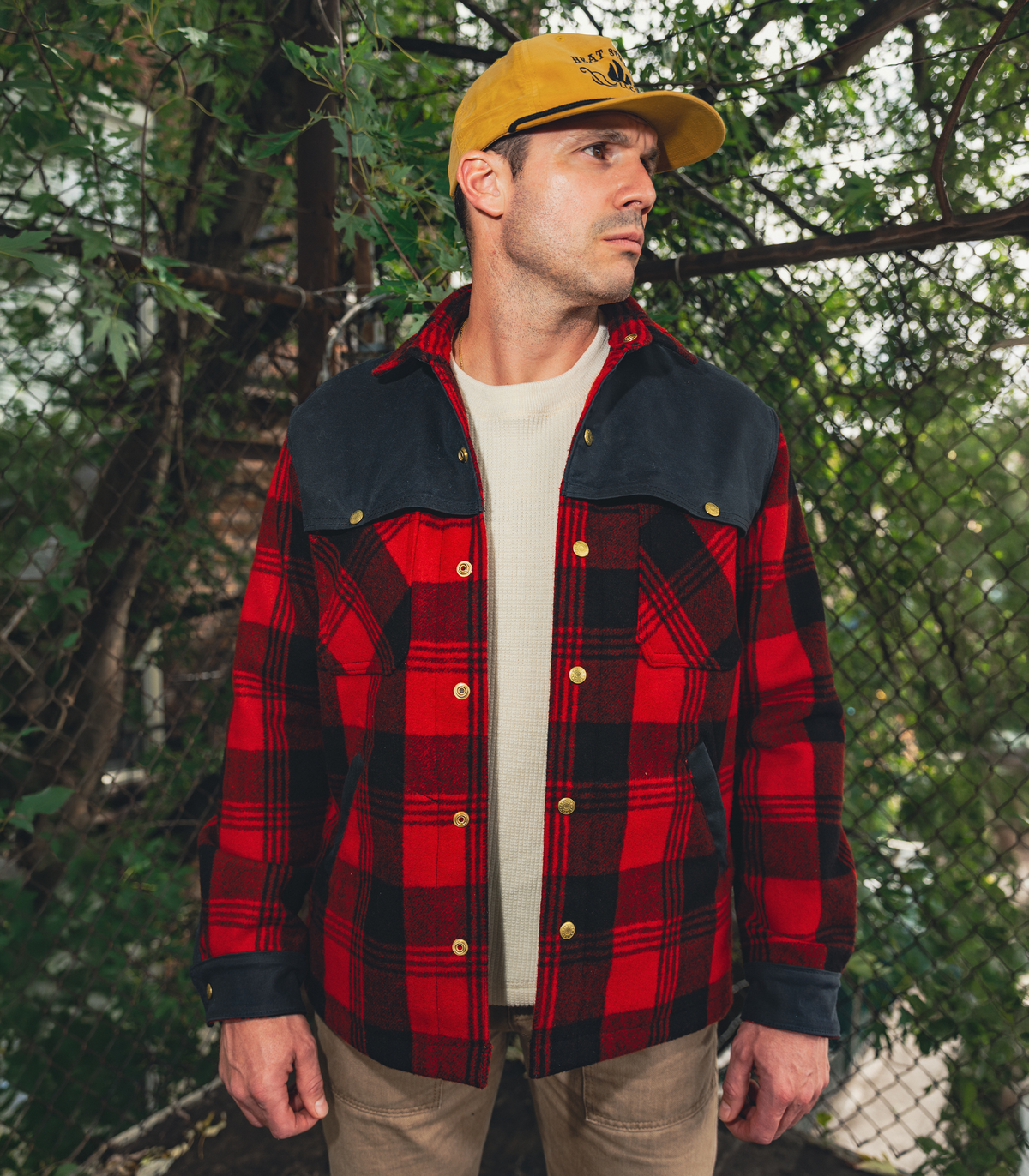 Heat Straps The Waxed Lumber Jacket - Lifestyle 2