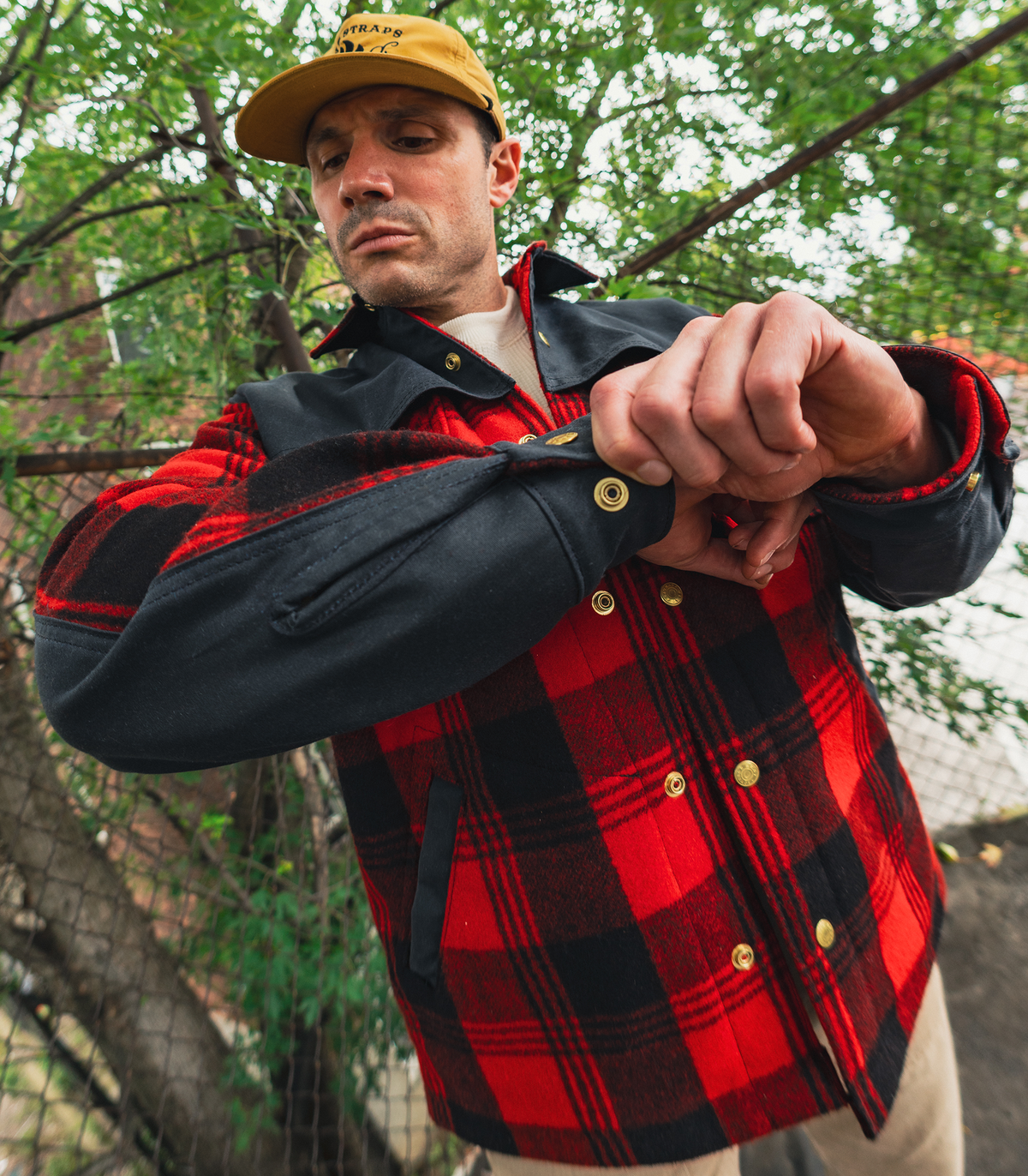 Heat Straps The Waxed Lumber Jacket - Lifestyle 5