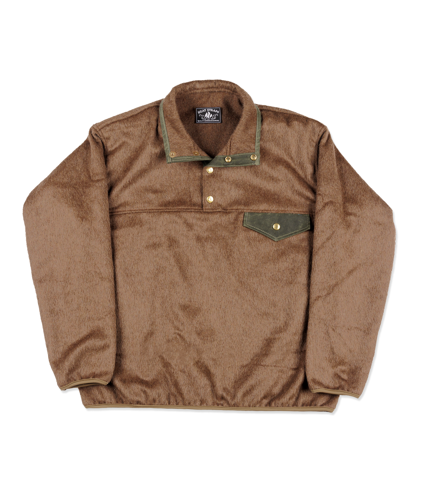 The Wool Pile Snap Pullover