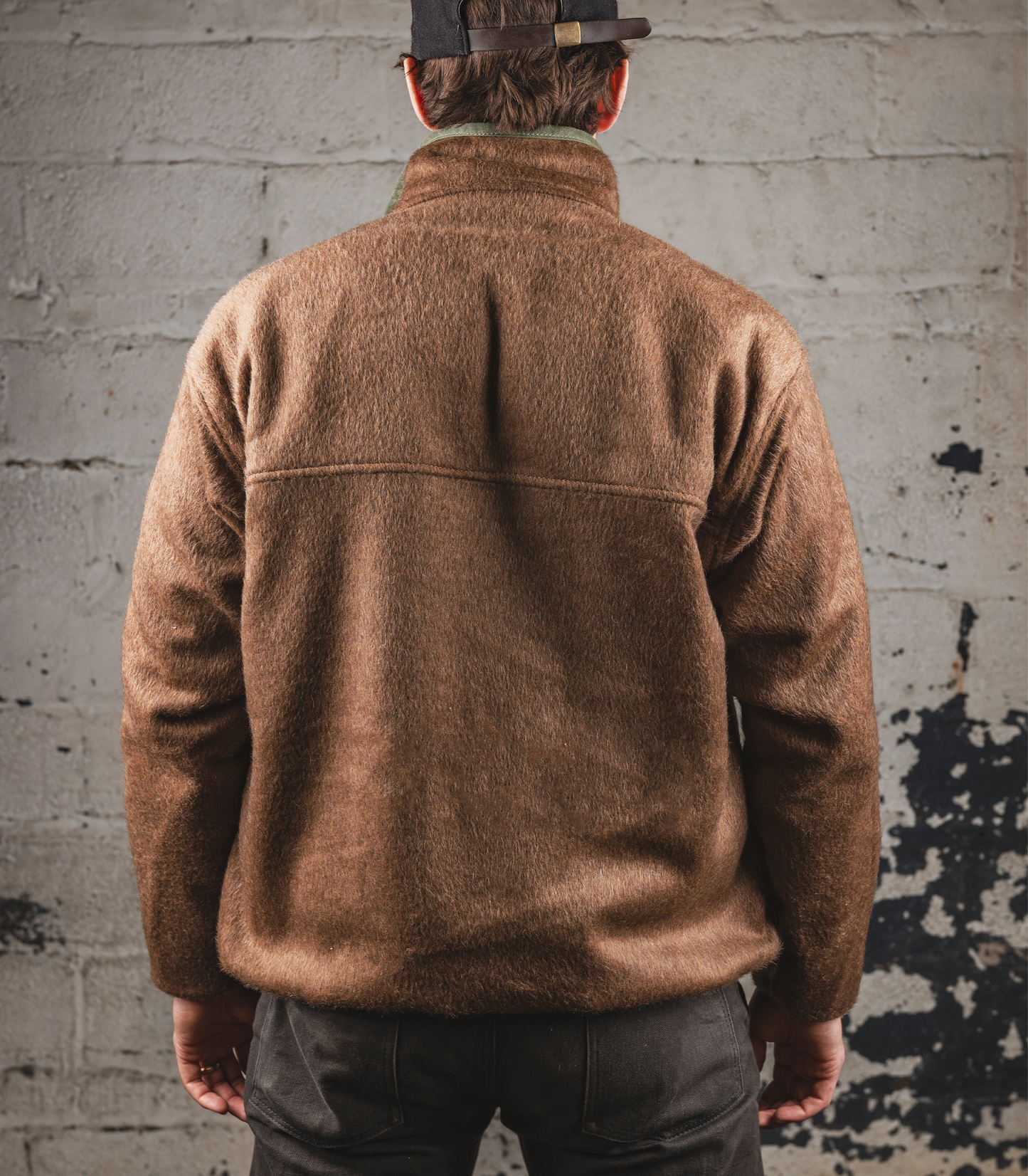 The Wool Pile Snap Pullover