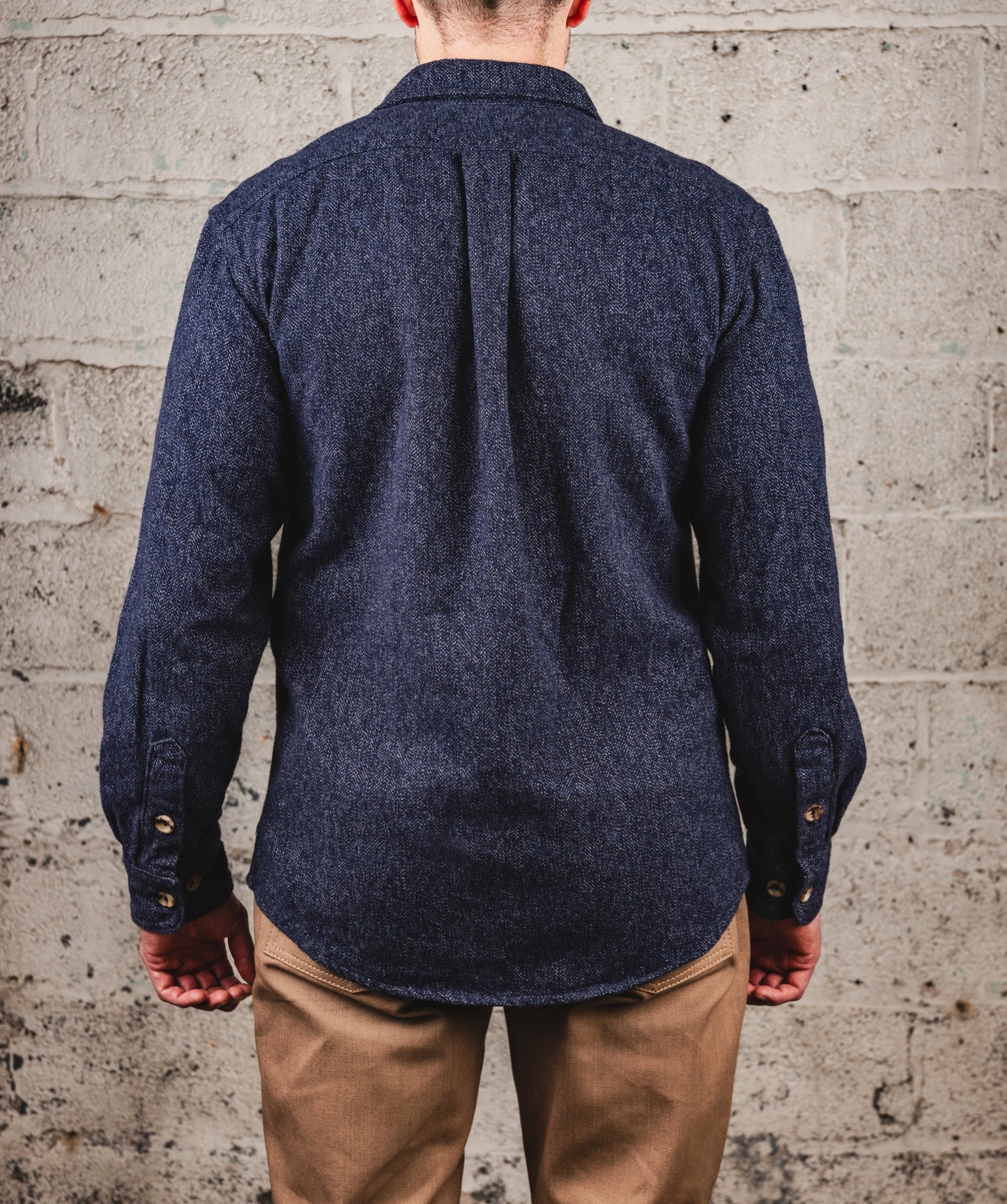 The Flannel- Navy