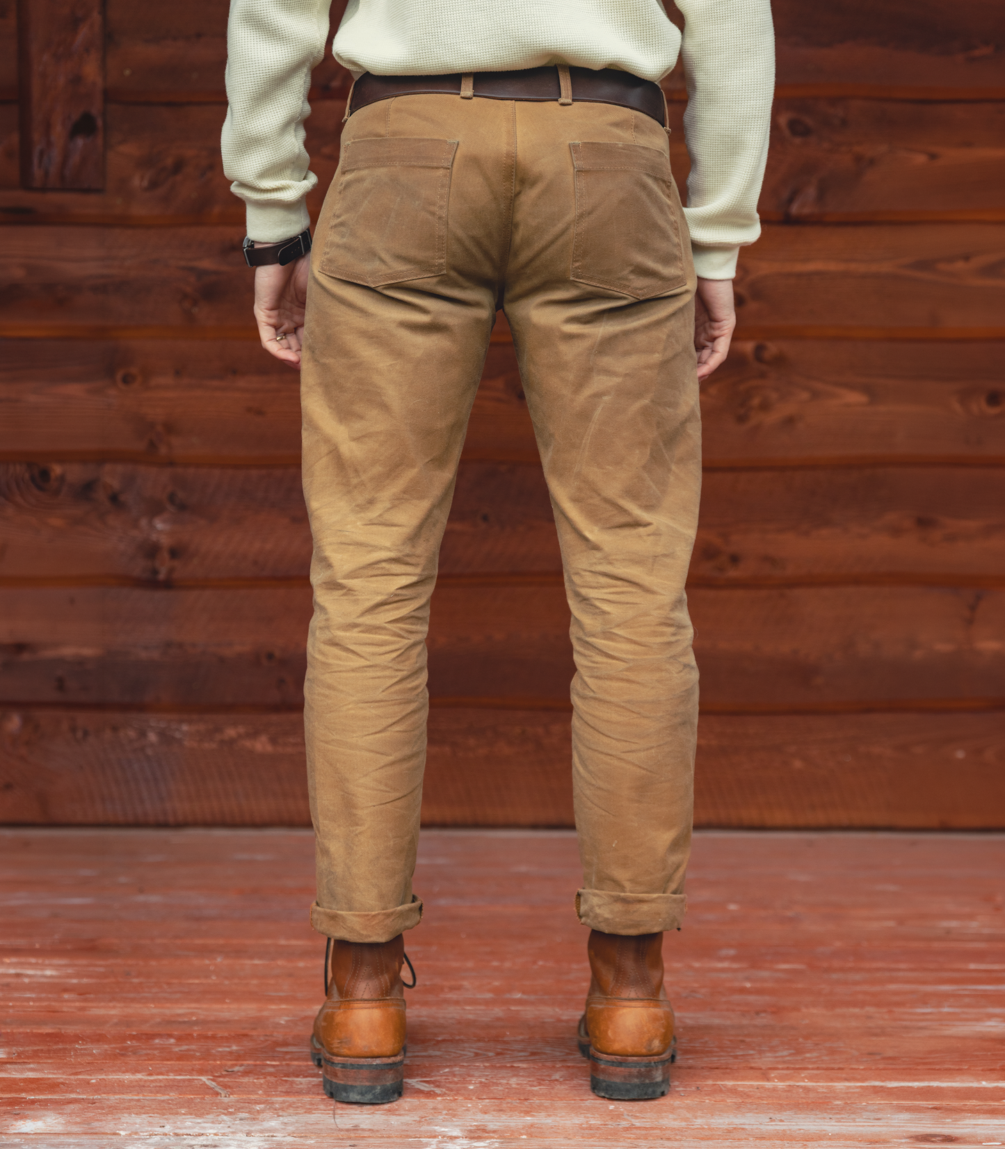 The Waxed Field Pant - Brush Brown
