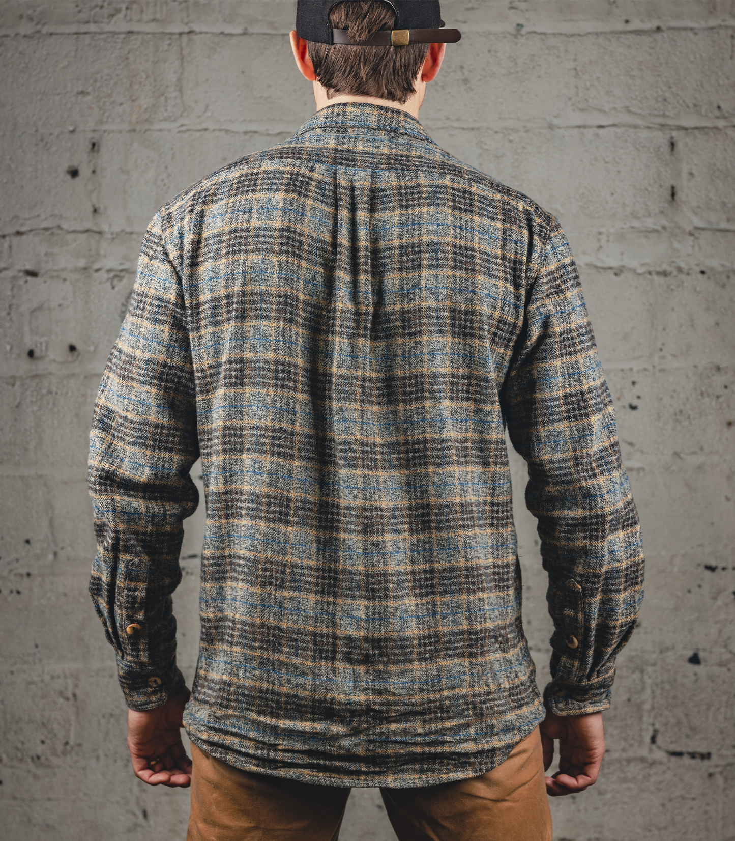 The Plaid Flannel - Grey