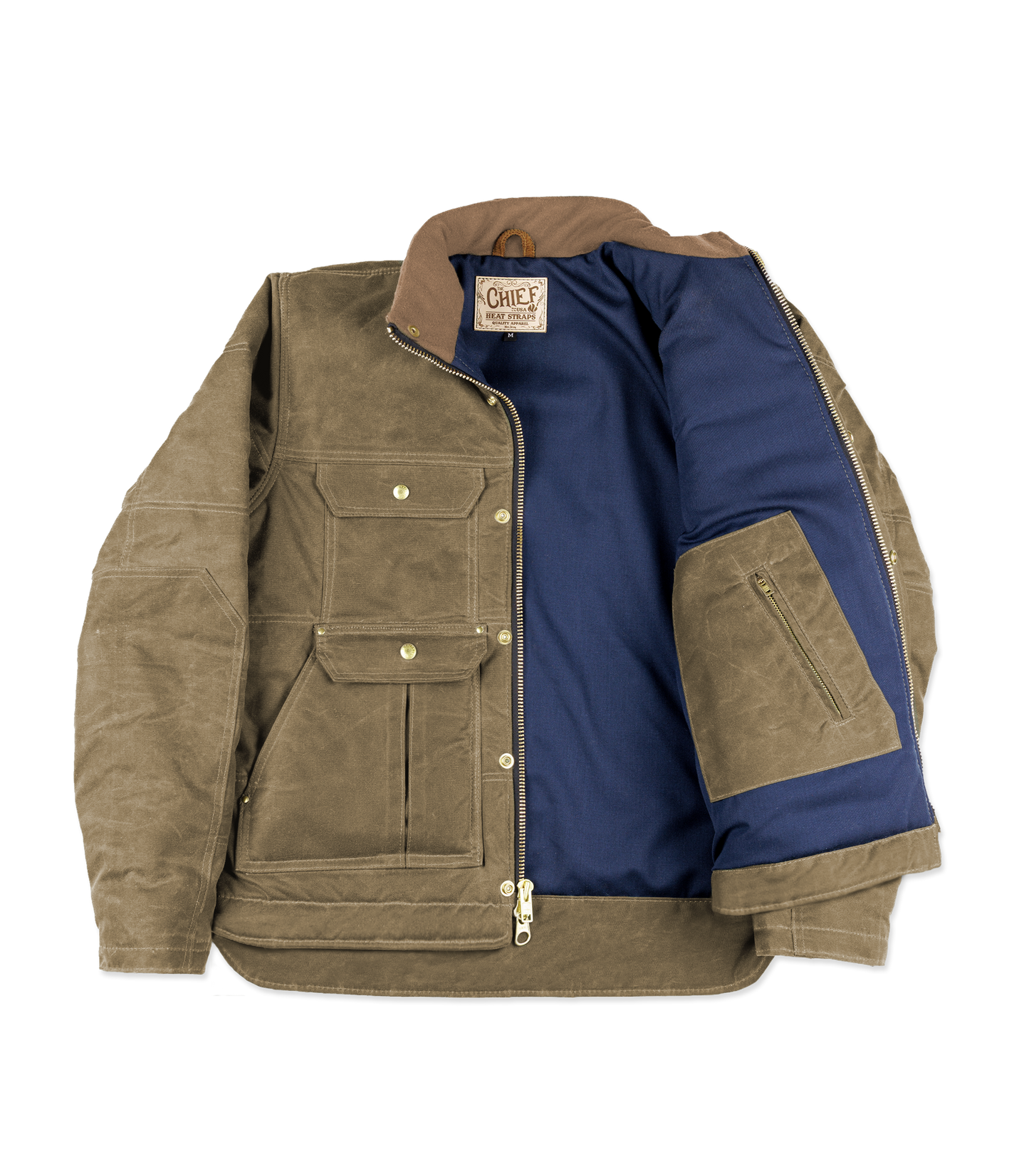 The Short Insulated Chief Jacket - Tan