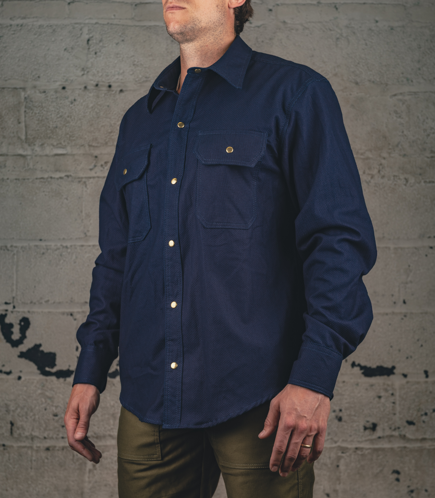 Lightweight Sashiko Shirt
