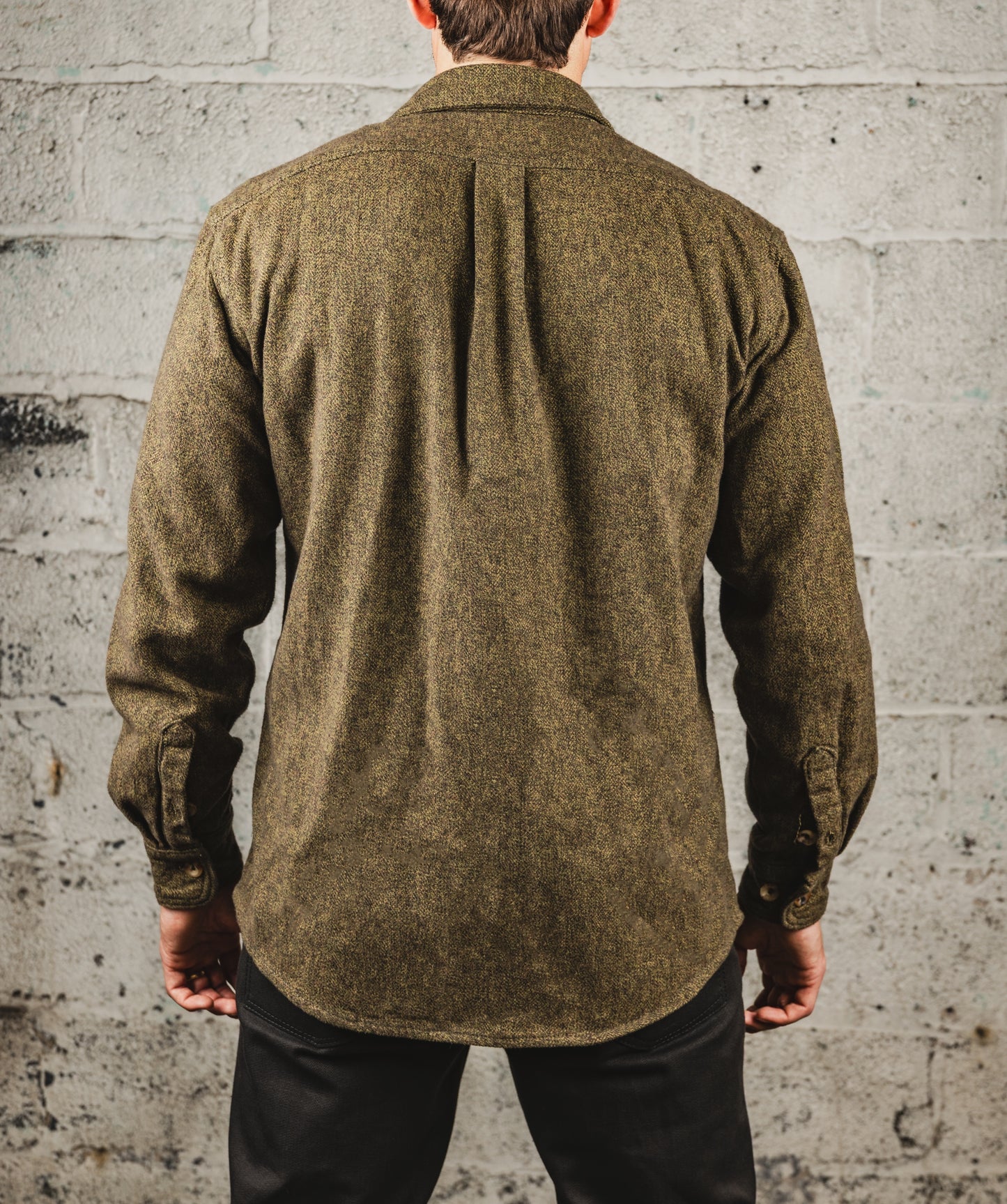 The Flannel- Olive