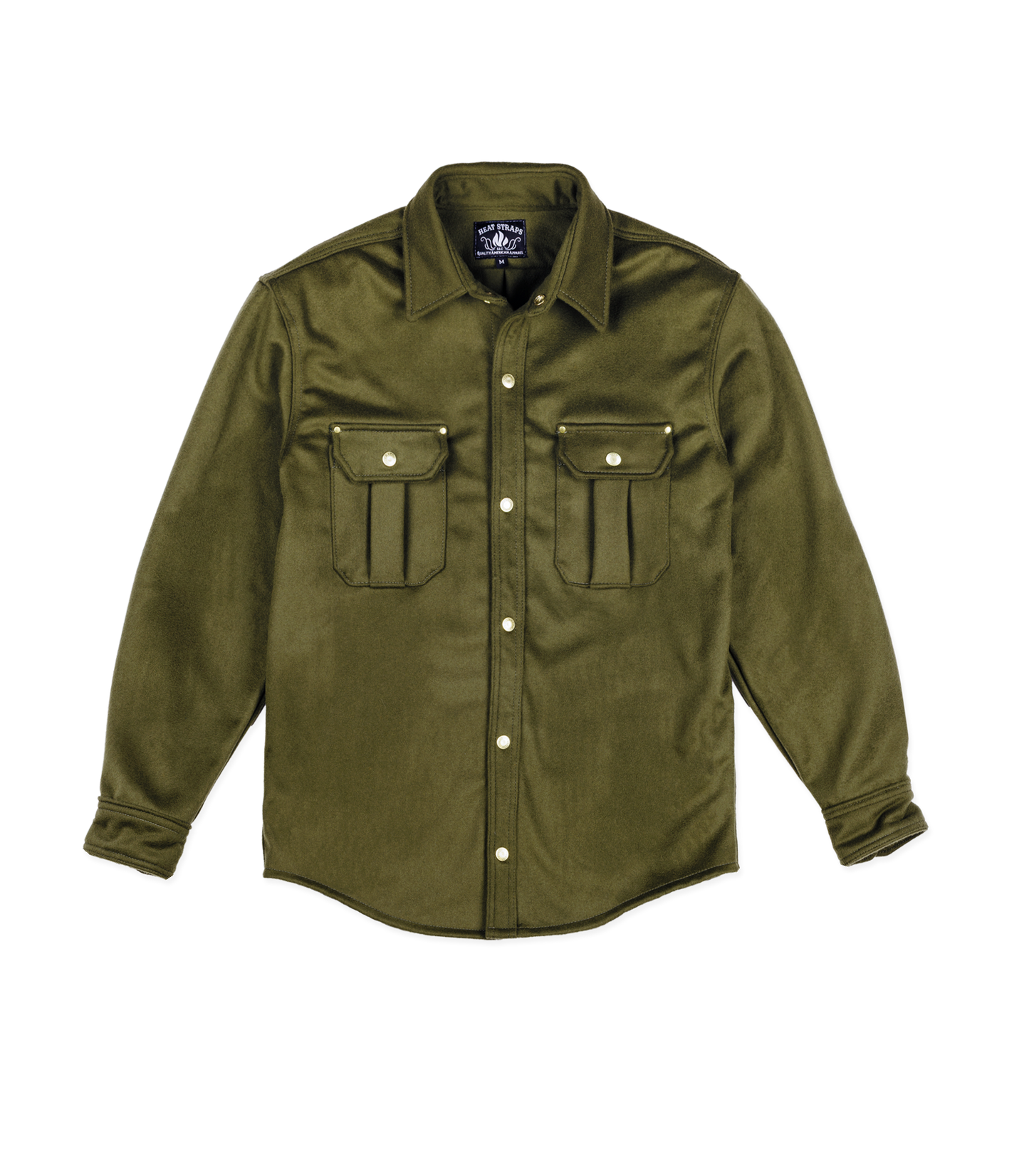 Outlander Woolen Shirt - Moss Green