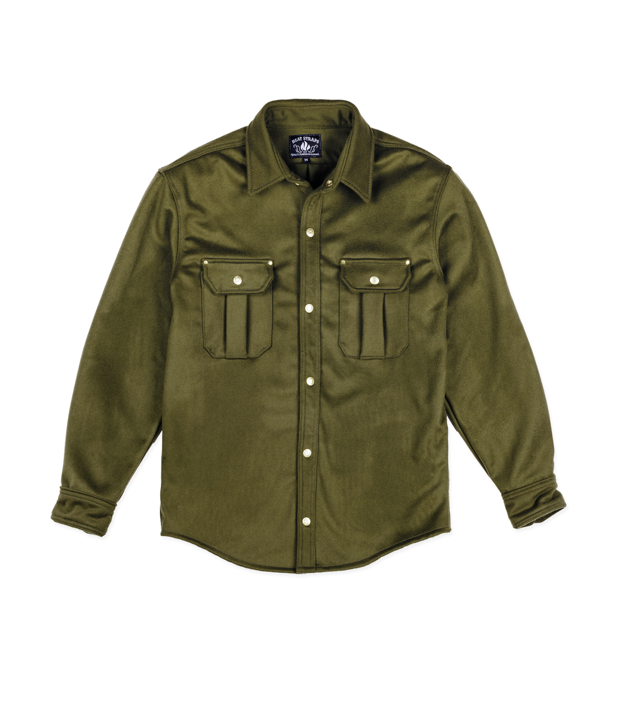 Outlander Woolen Shirt - Moss Green